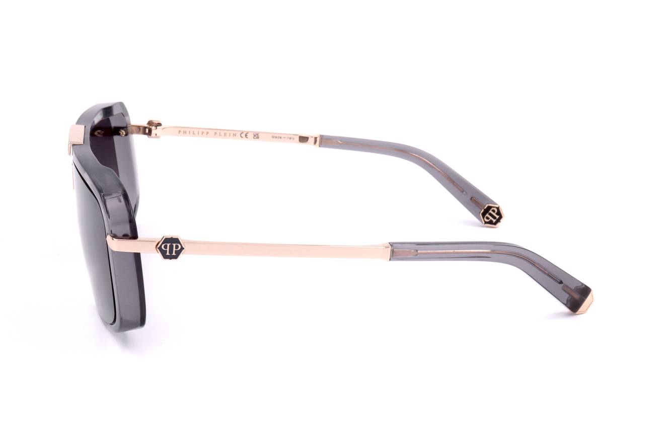 Philipp Plein Sunglasses - Plein Legacy SPP008, Acetate and gold metal design for men