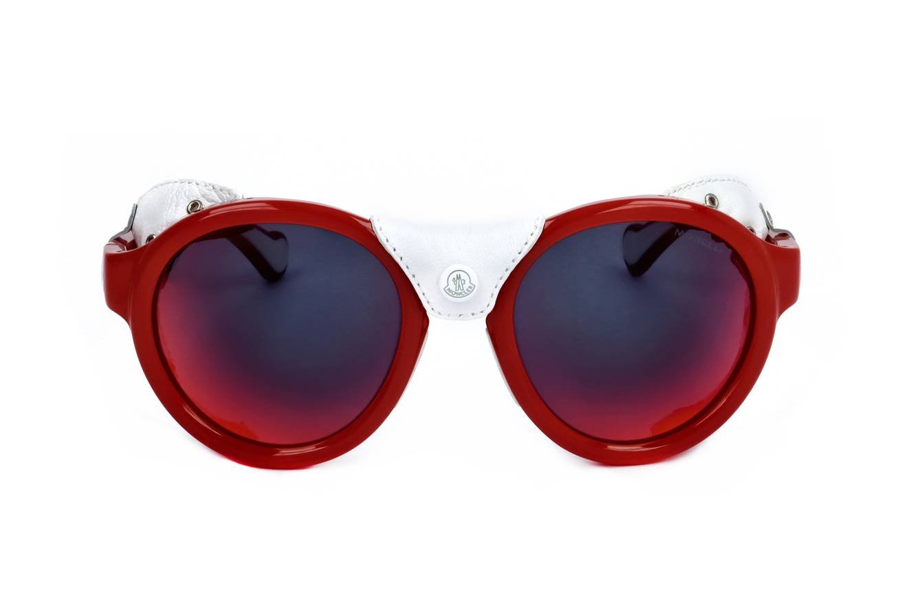 Gafas de sol Moncler ML0046 67C - Protección de cuero