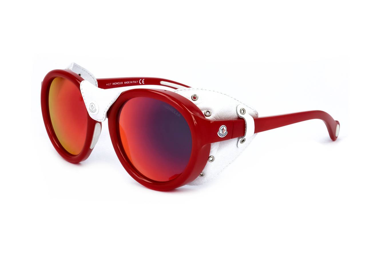 Gafas de sol Moncler ML0046 67C - Protección de cuero