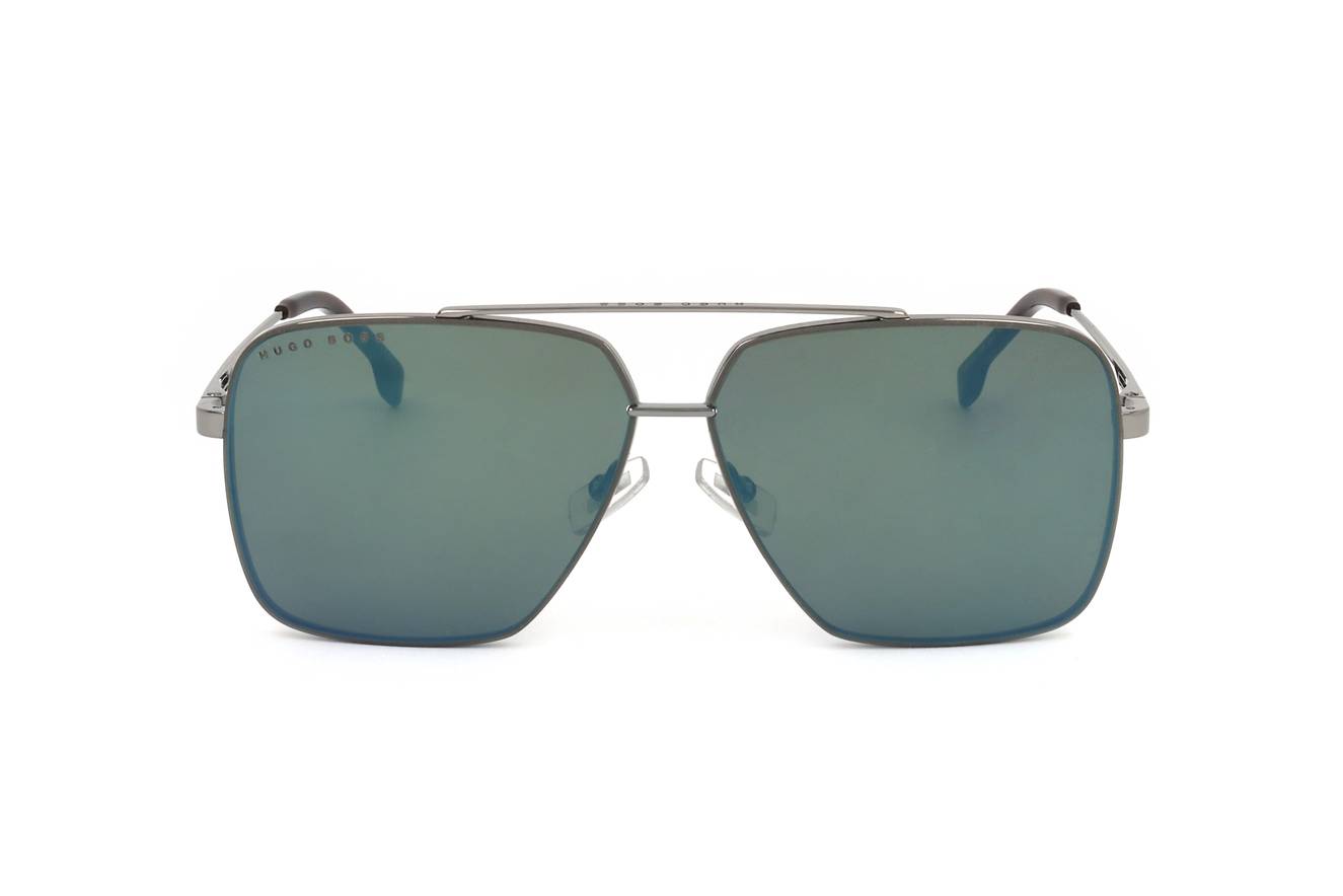 Gafas de sol Hugo Boss 1325/S 31Z - Fabricado en Italia, Diseño rectangular de metal para hombre