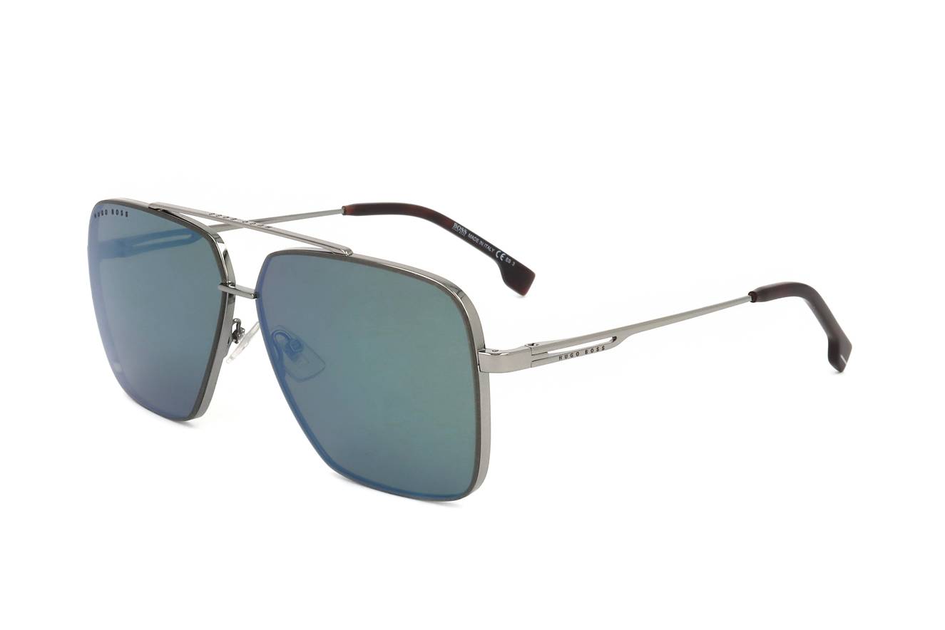 Gafas de sol Hugo Boss 1325/S 31Z - Fabricado en Italia, Diseño rectangular de metal para hombre