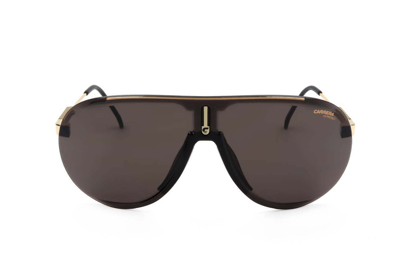 Carrera SUPERCHAMPION Sunglasses - Special Edition Aviator with Gold Metal, Unisex