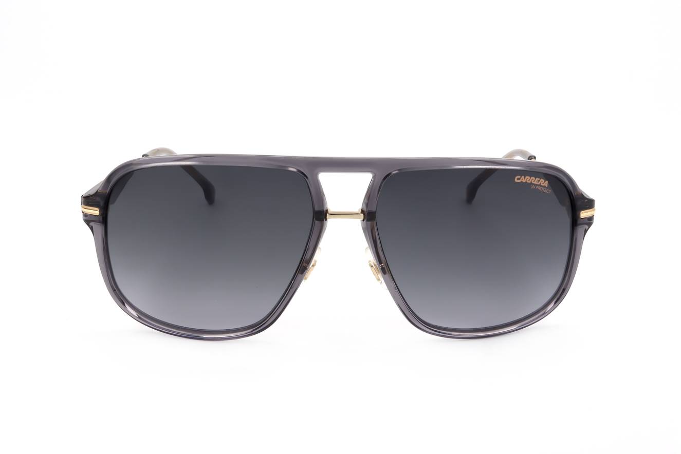 Gafas de sol CARRERA 296/S KB7- Edición rectangular con metal dorado, Unisex
