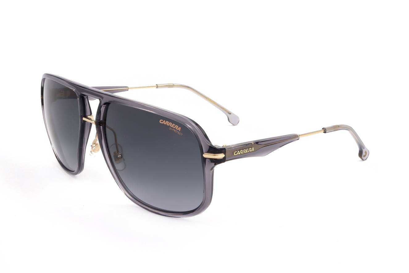 Gafas de sol CARRERA 296/S KB7- Edición rectangular con metal dorado, Unisex