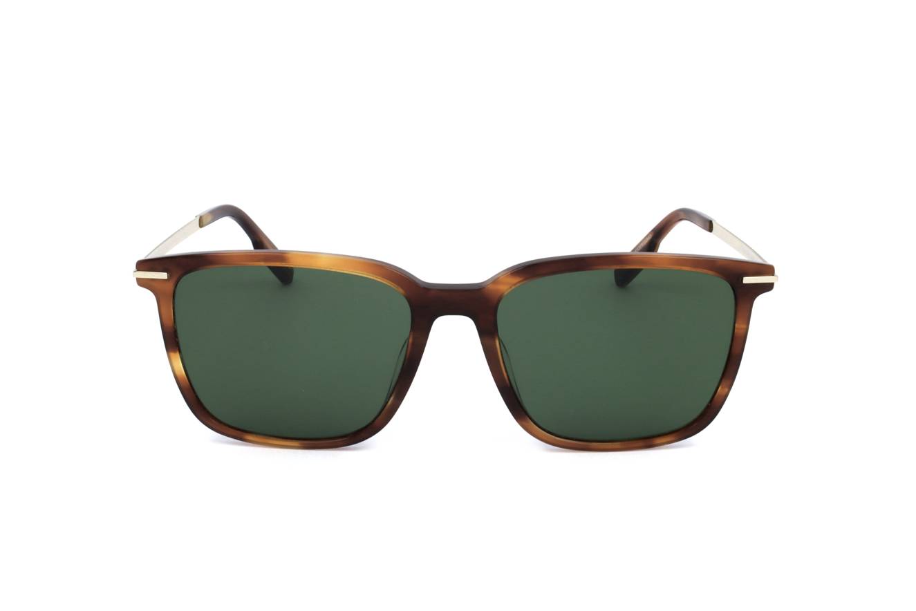 Ermenegildo Zegna EZ0206 52N Sunglasses - Square Acetate and Metal Design for Men