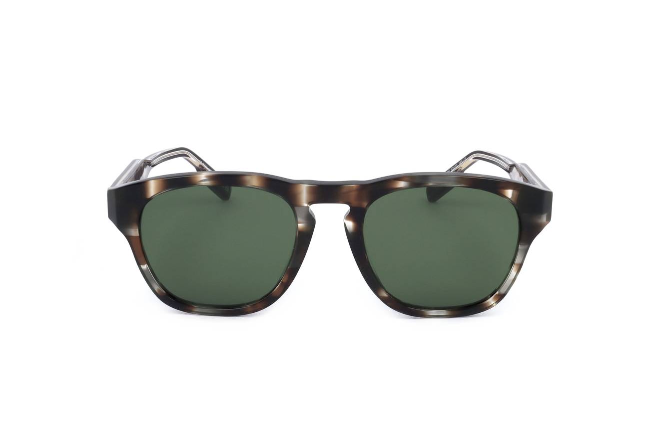 Gafas de sol Ermenegildo Zegna EZ0222 50N - Diseño cuadrado de acetato para hombre