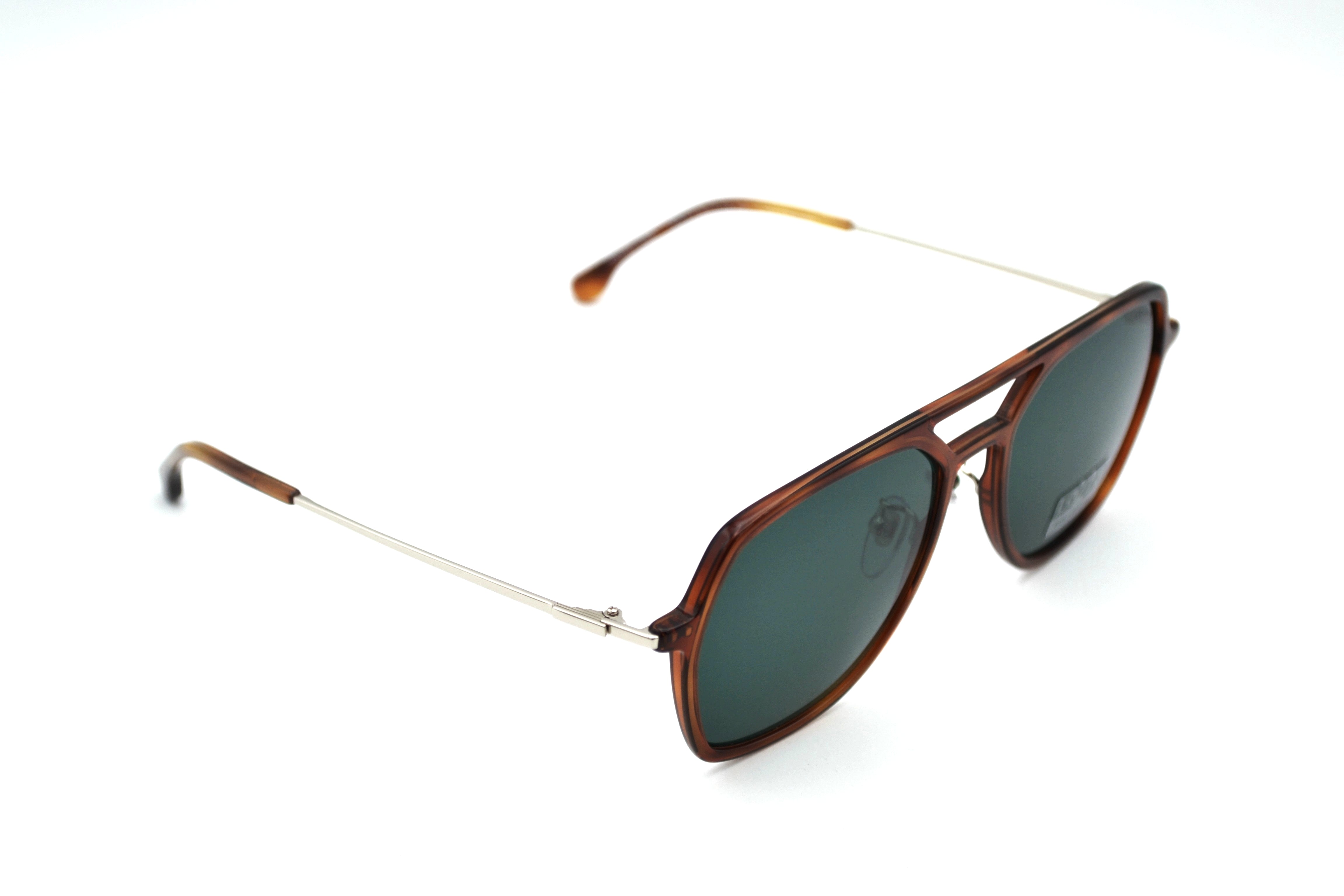 Gafas de sol Lozza SL4215M 710P - Lentes polarizadas, Diseño de acetato y metal, para hombre
