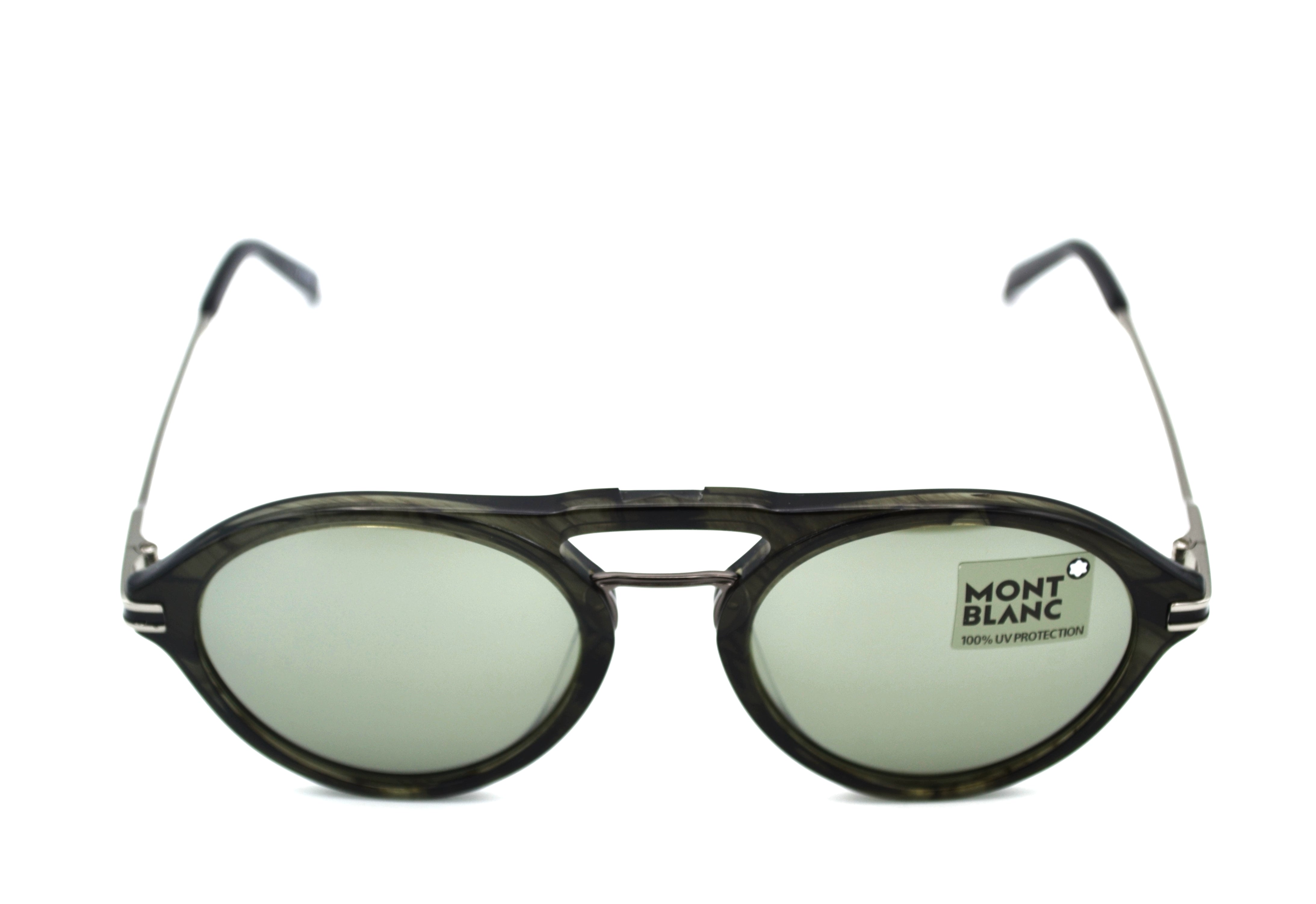 Montblanc Gafas de sol - MB716S 98Q - Diseño de acetato i Metal para hombre