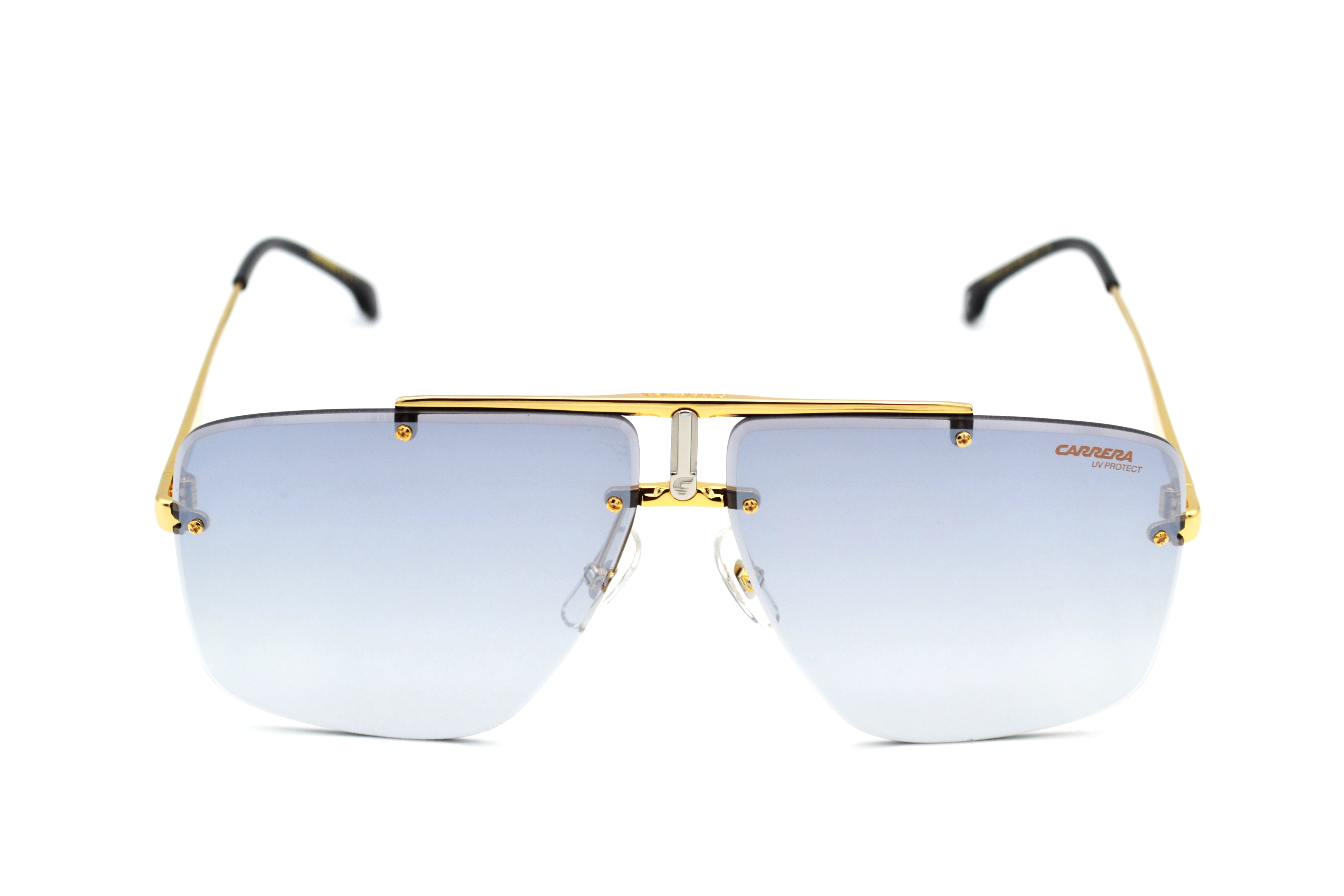 CARRERA sunglasses for men, rectangular design, gold metal 1016S RHLIC