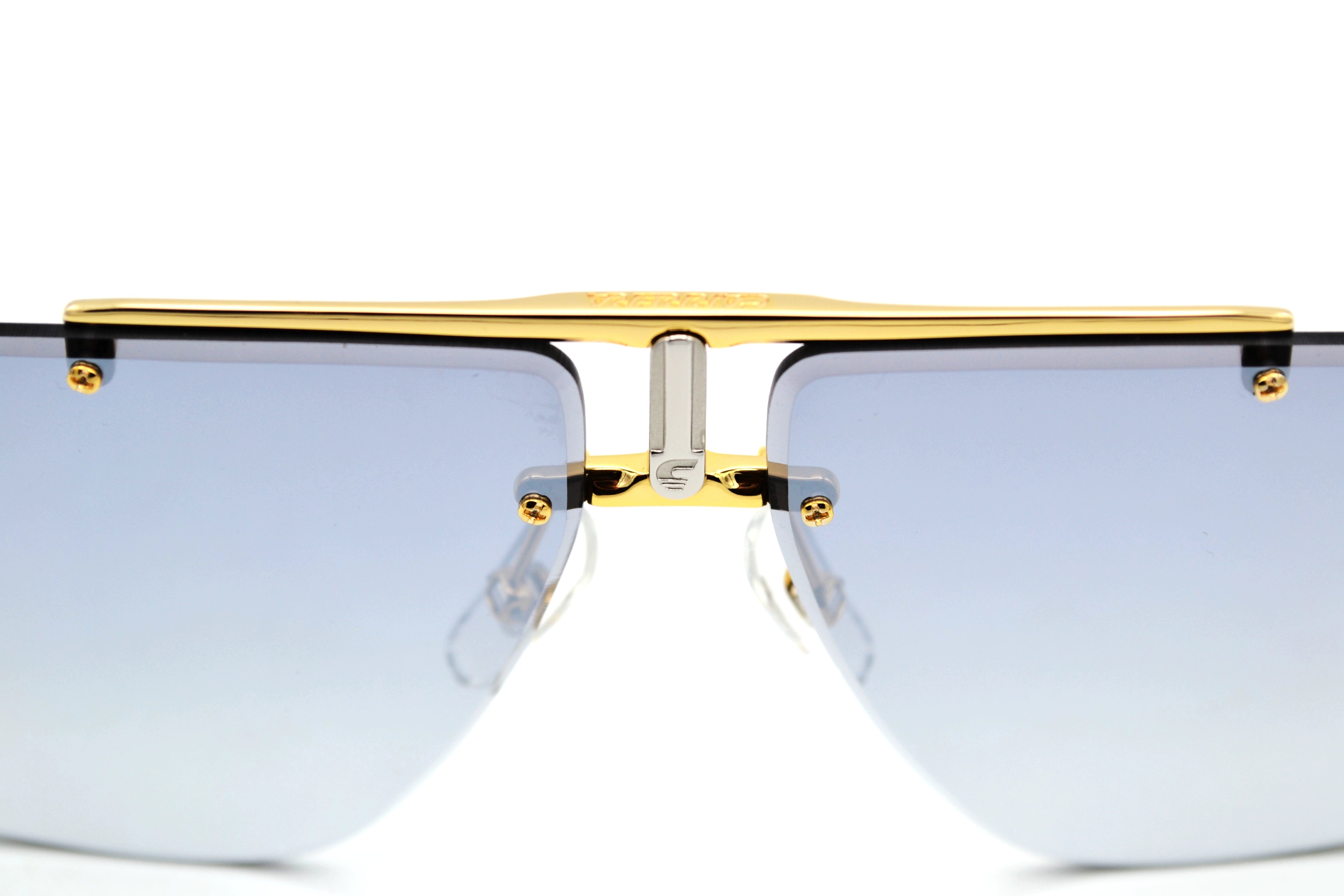 CARRERA sunglasses for men, rectangular design, gold metal 1016S RHLIC