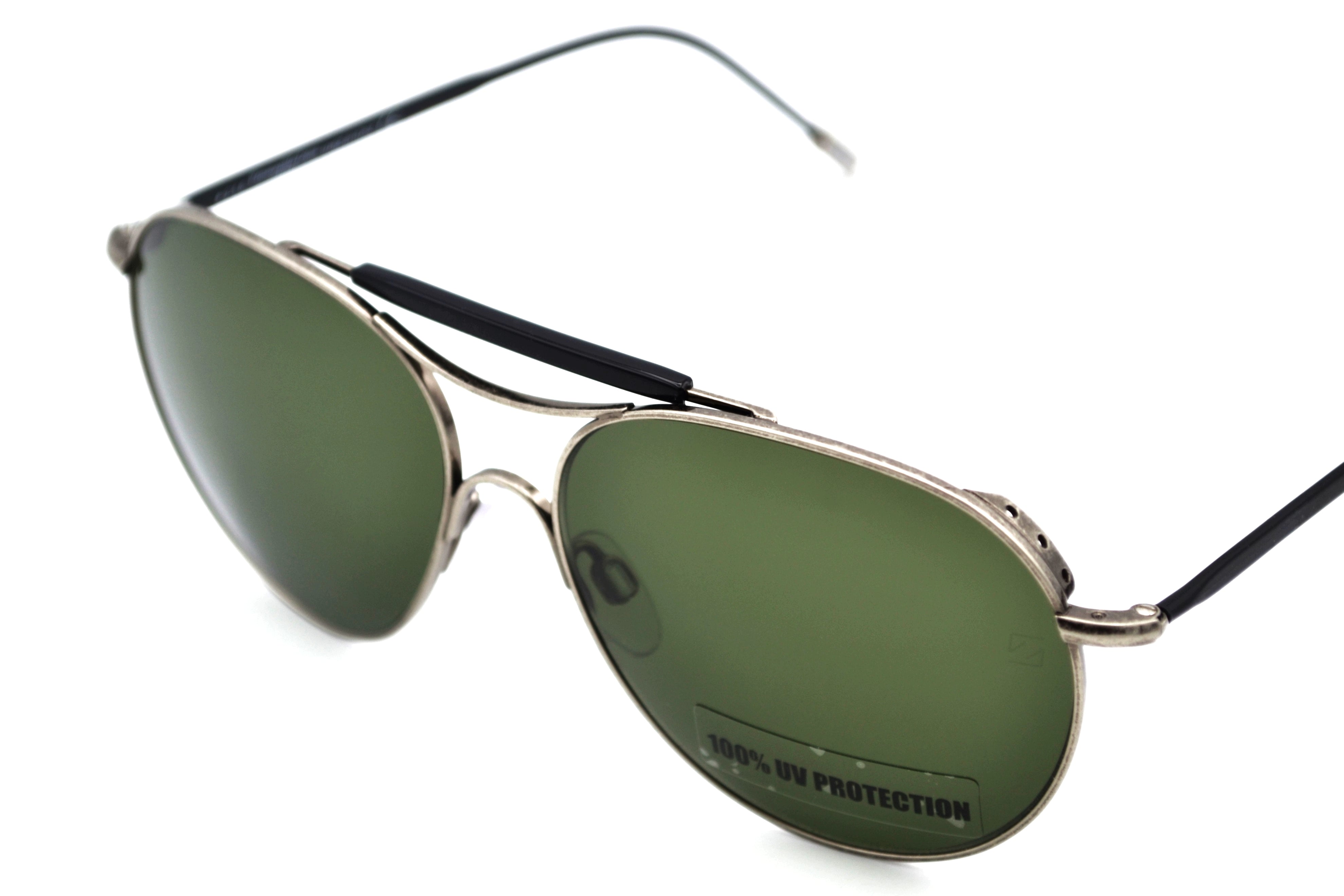Gafas de sol Ermenegildo Zegna - COUTURE XXX - ZC0021 13N - Diseño de aviador para hombre