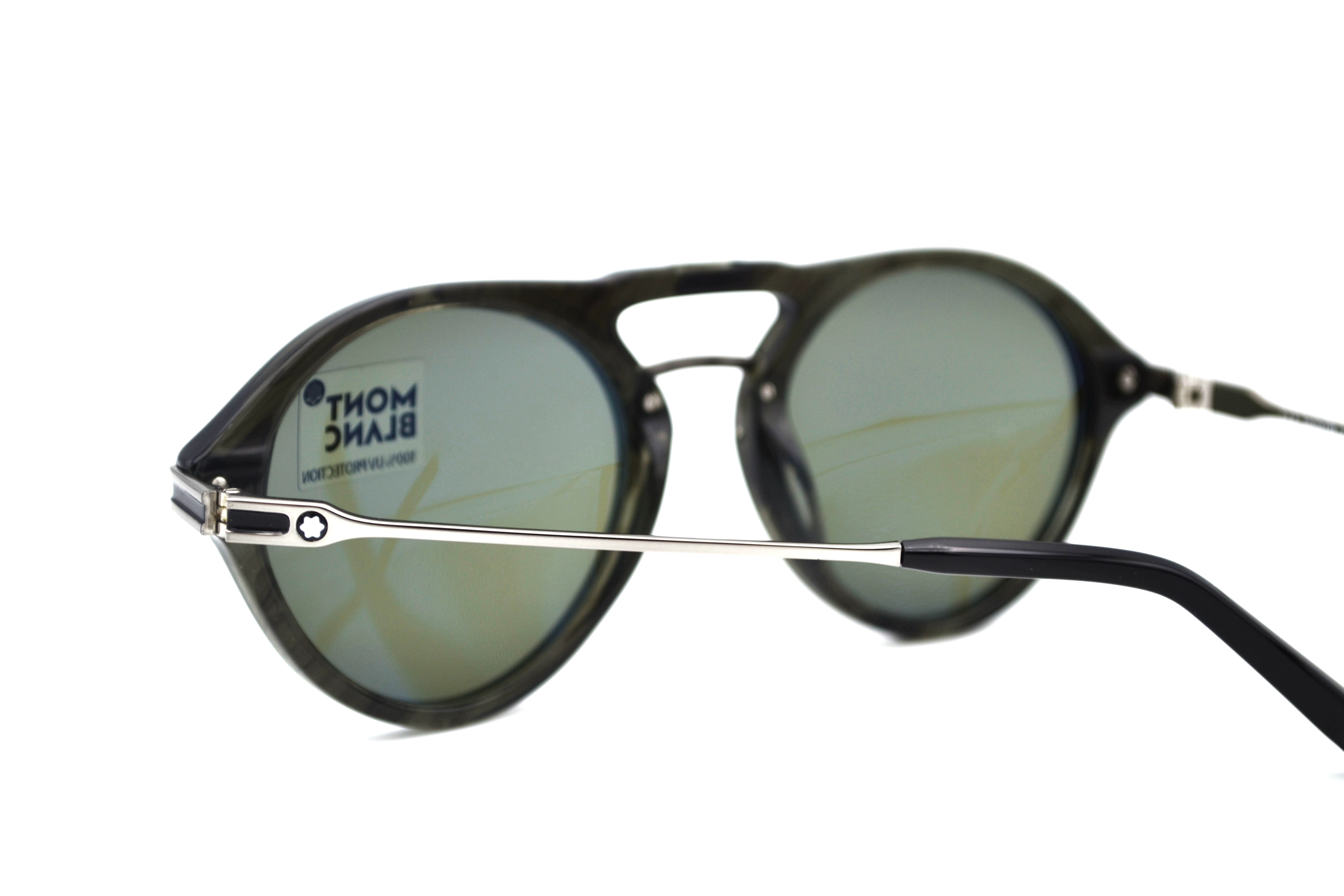 Montblanc Gafas de sol - MB716S 98Q - Diseño de acetato i Metal para hombre