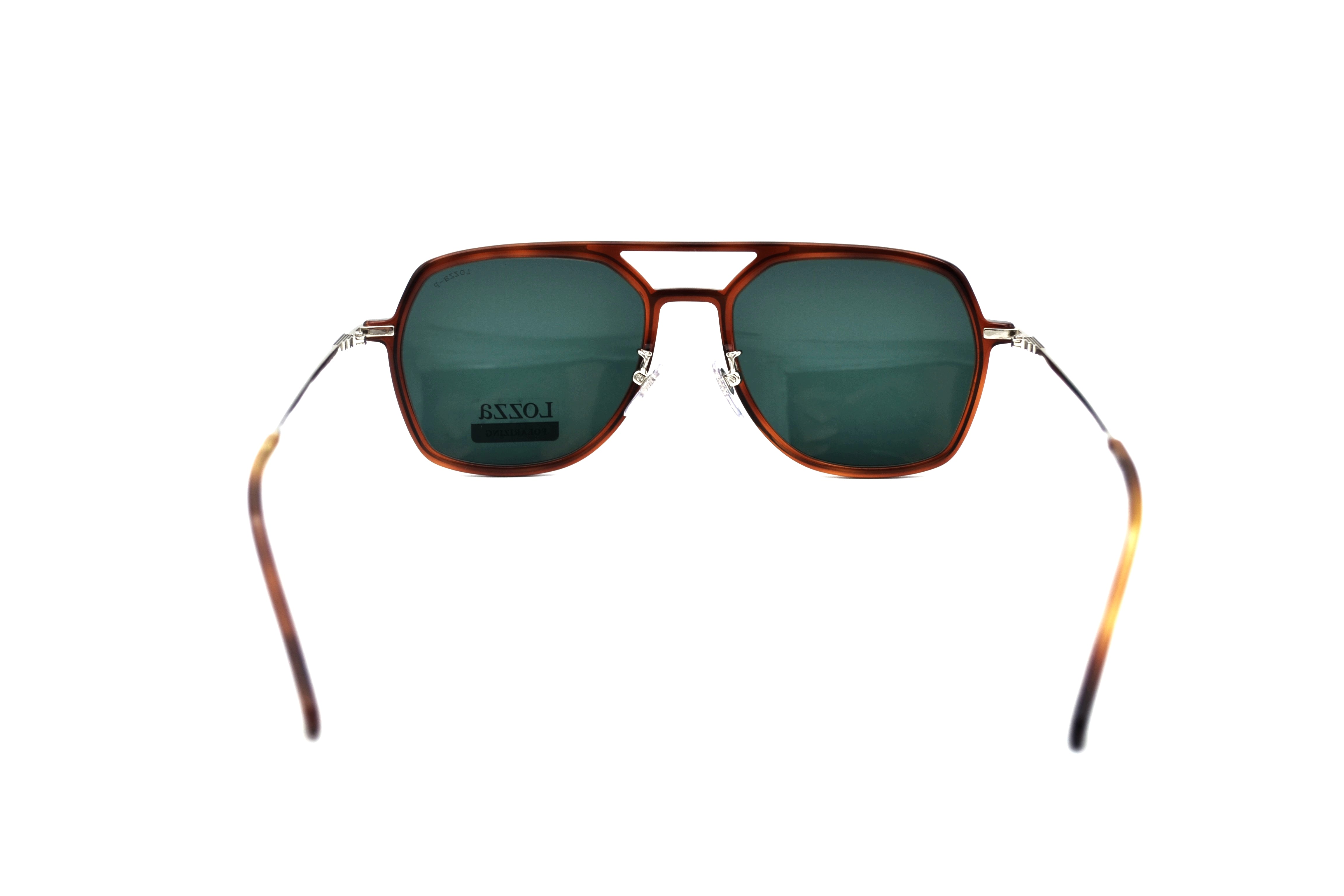 Gafas de sol Lozza SL4215M 710P - Lentes polarizadas, Diseño de acetato y metal, para hombre