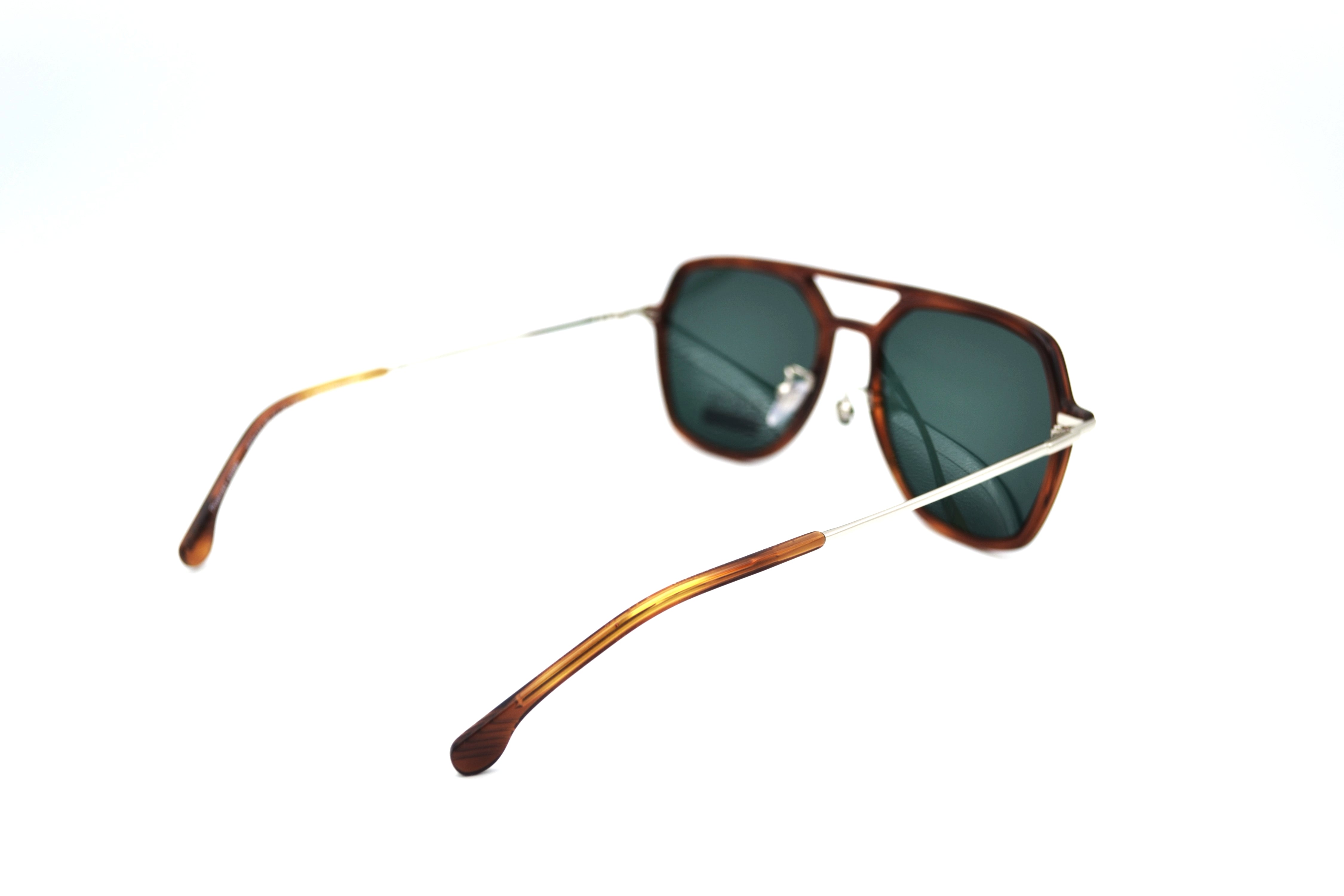 Gafas de sol Lozza SL4215M 710P - Lentes polarizadas, Diseño de acetato y metal, para hombre