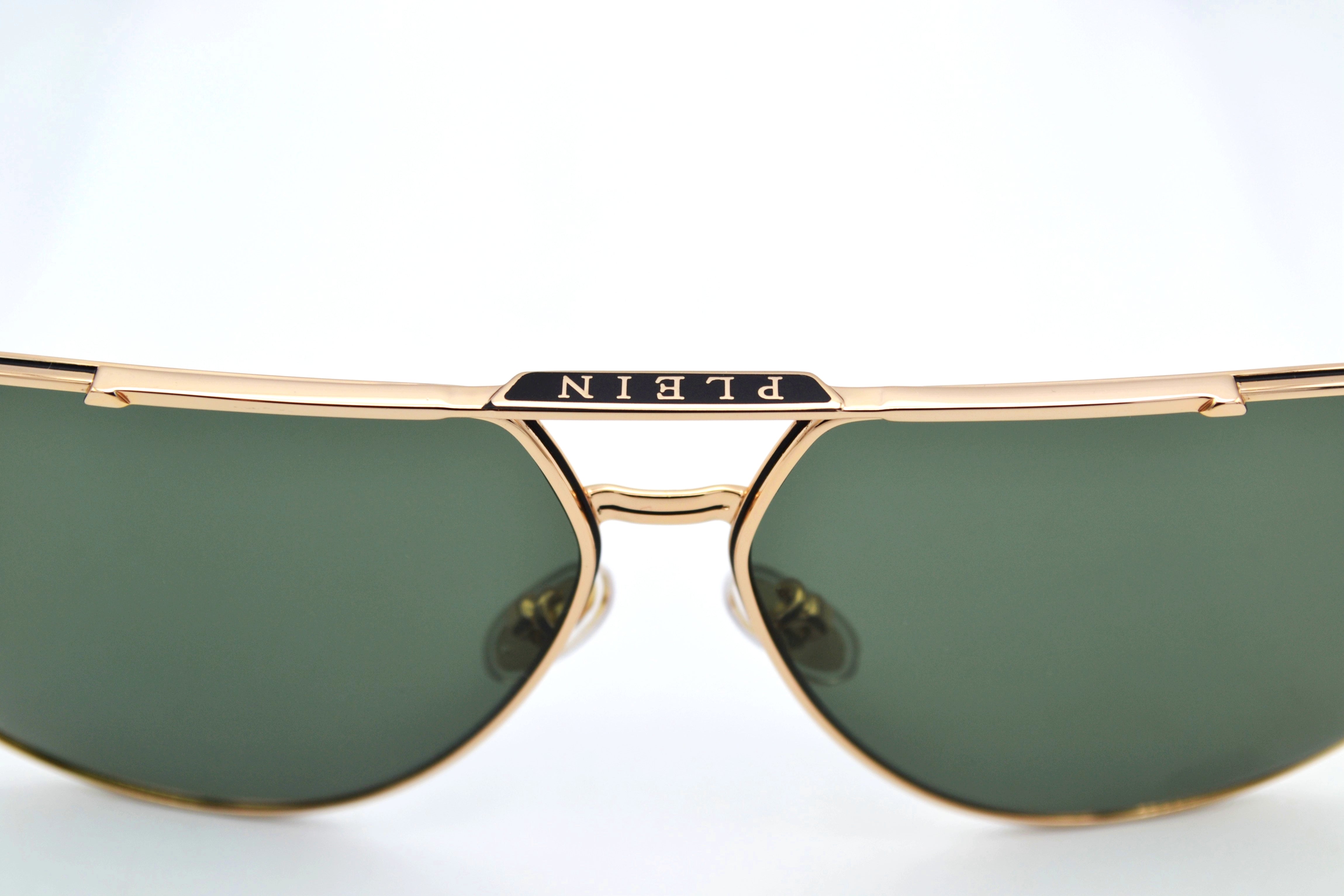 Gafas de sol Philipp Plein - SPP171M Diseño de metal dorado para hombre