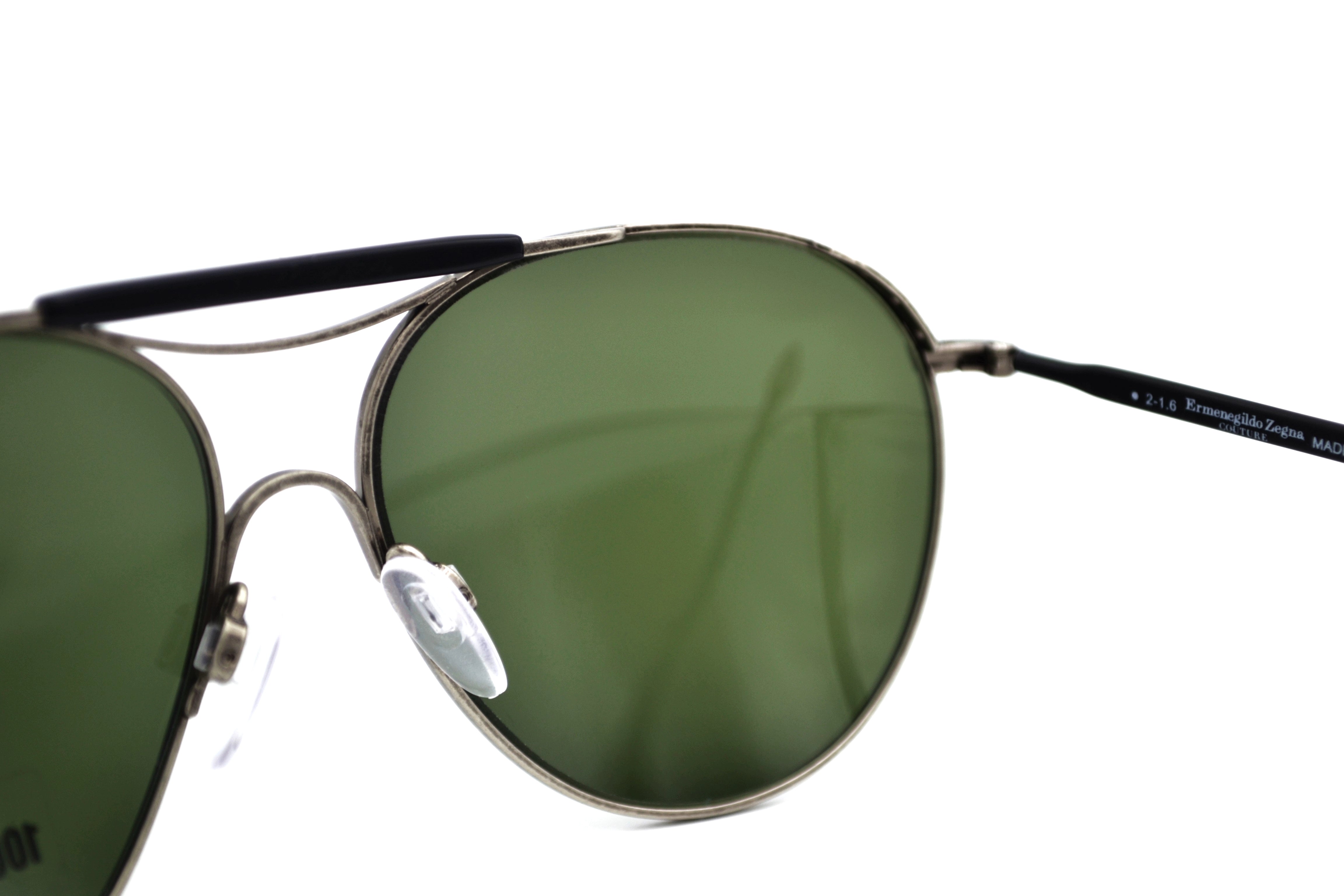 Gafas de sol Ermenegildo Zegna - COUTURE XXX - ZC0021 13N - Diseño de aviador para hombre