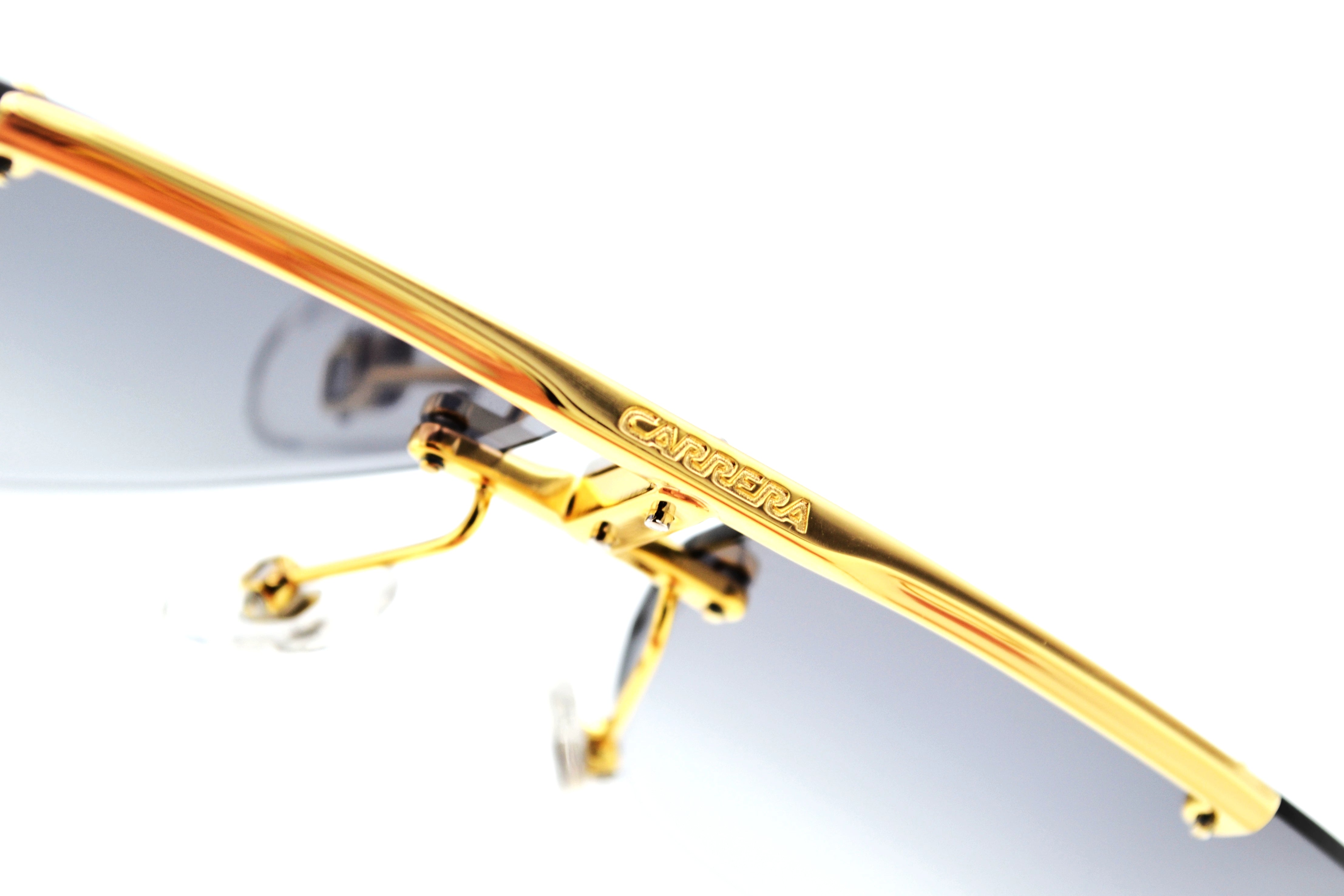 CARRERA sunglasses for men, rectangular design, gold metal 1016S RHLIC