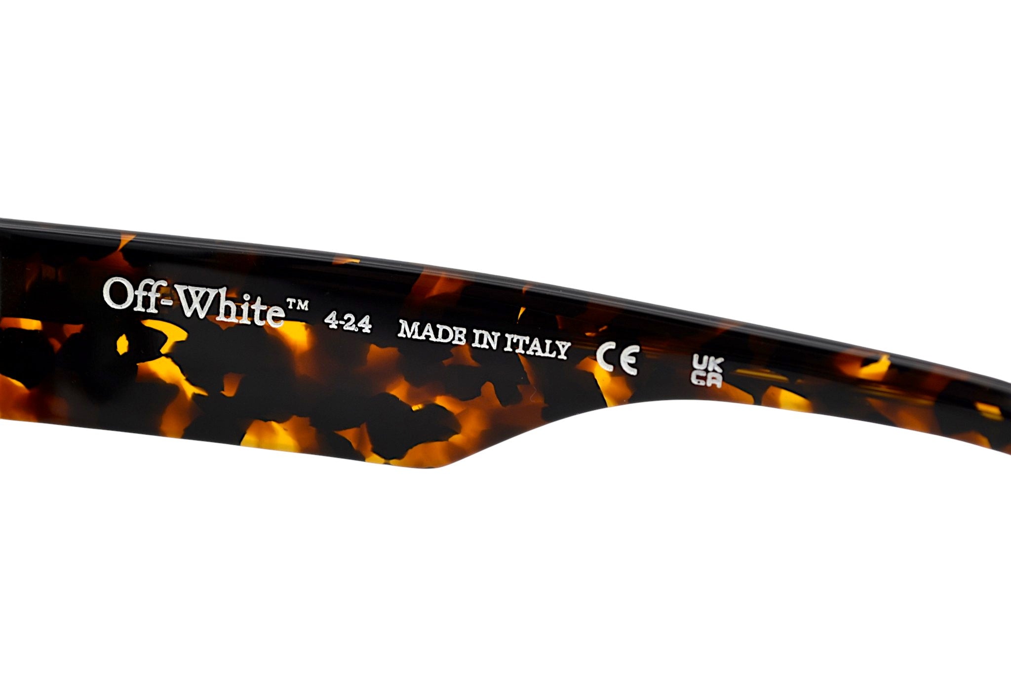 Gafas de sol Off White - JACKSON OERI13I - Diseño de Acetato estilo carey, para hombre
