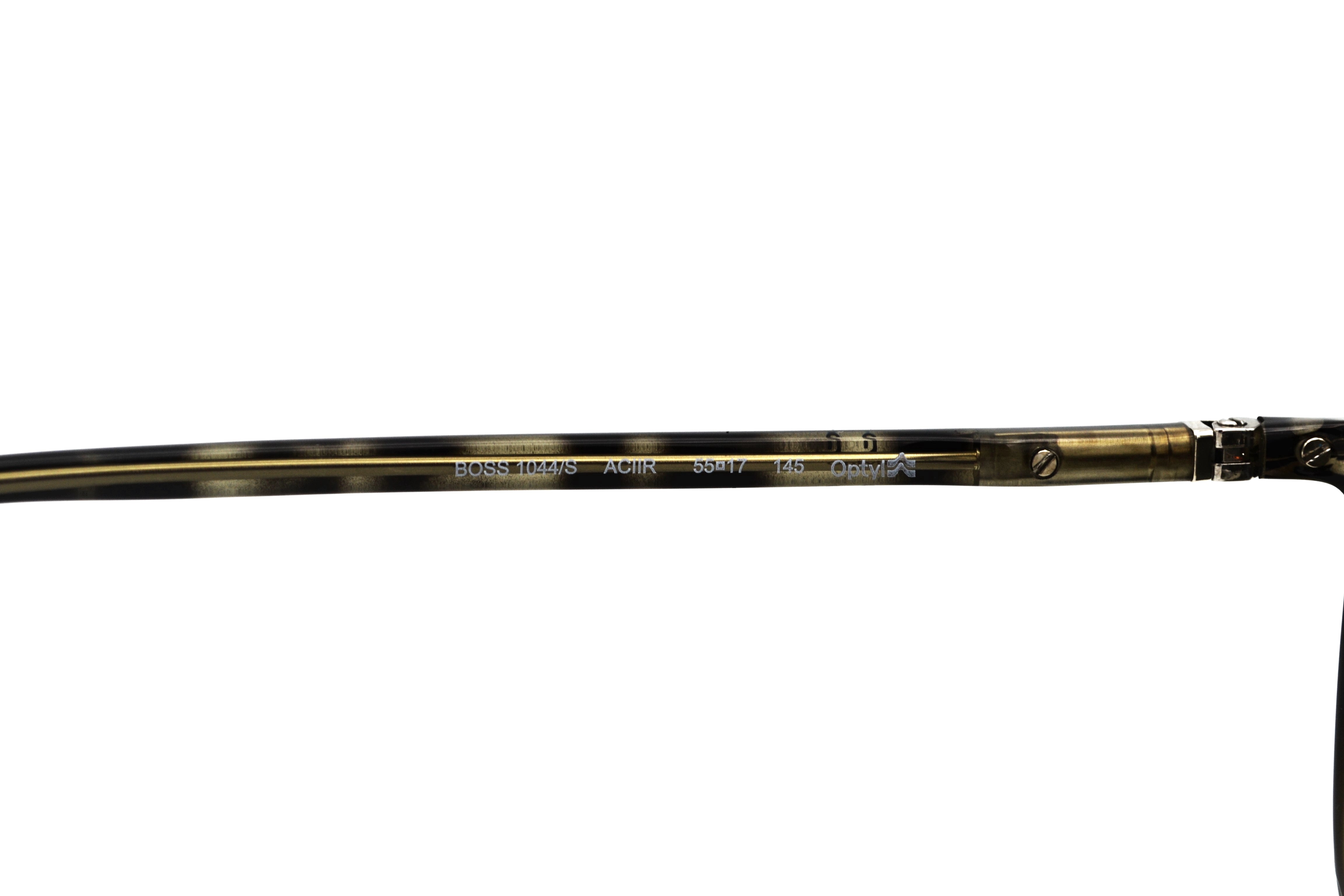 Gafas de sol Hugo Boss 1044S ACIIR - Diseño rectangular de acetato de color carey, para hombre