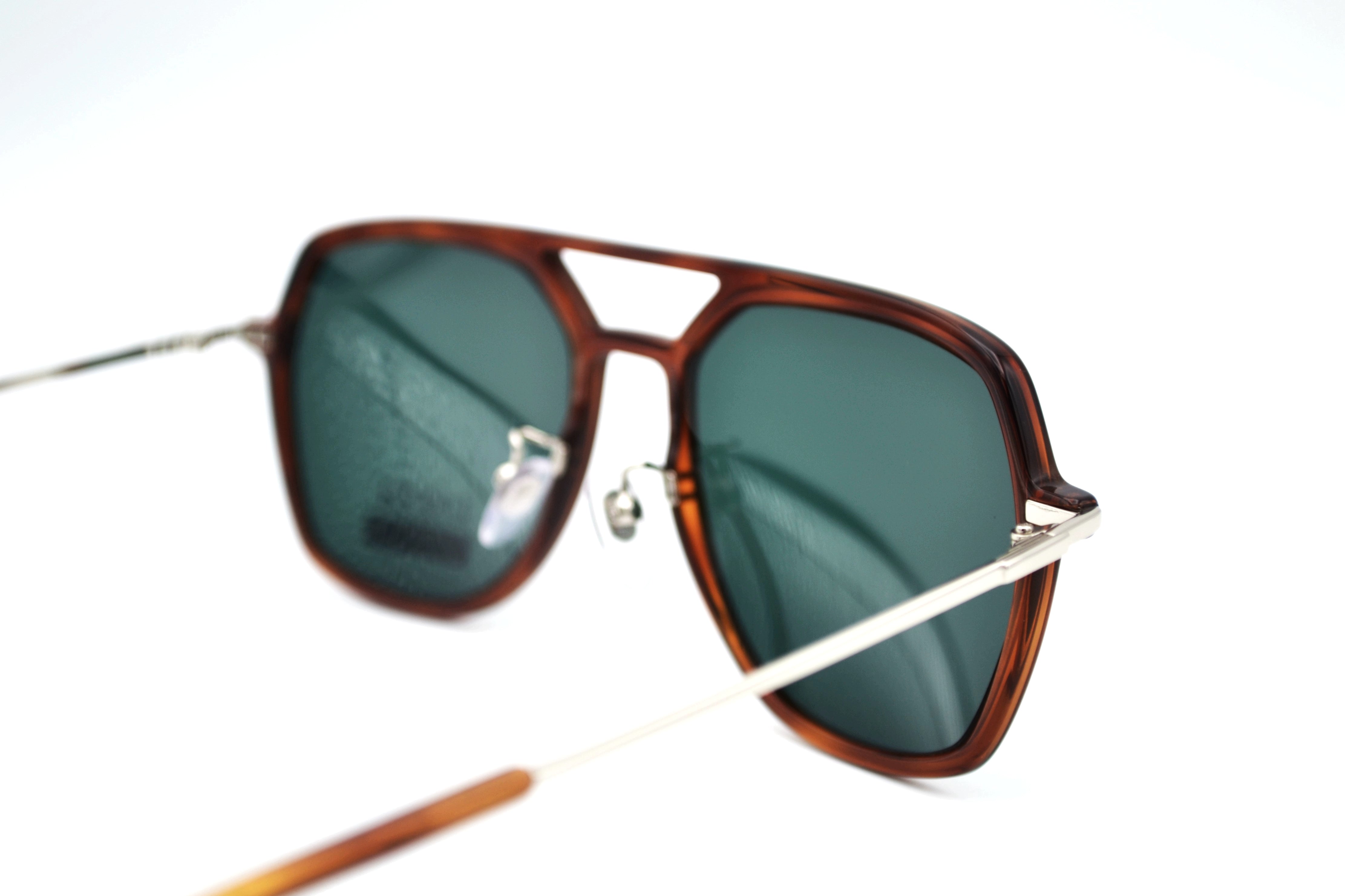 Gafas de sol Lozza SL4215M 710P - Lentes polarizadas, Diseño de acetato y metal, para hombre