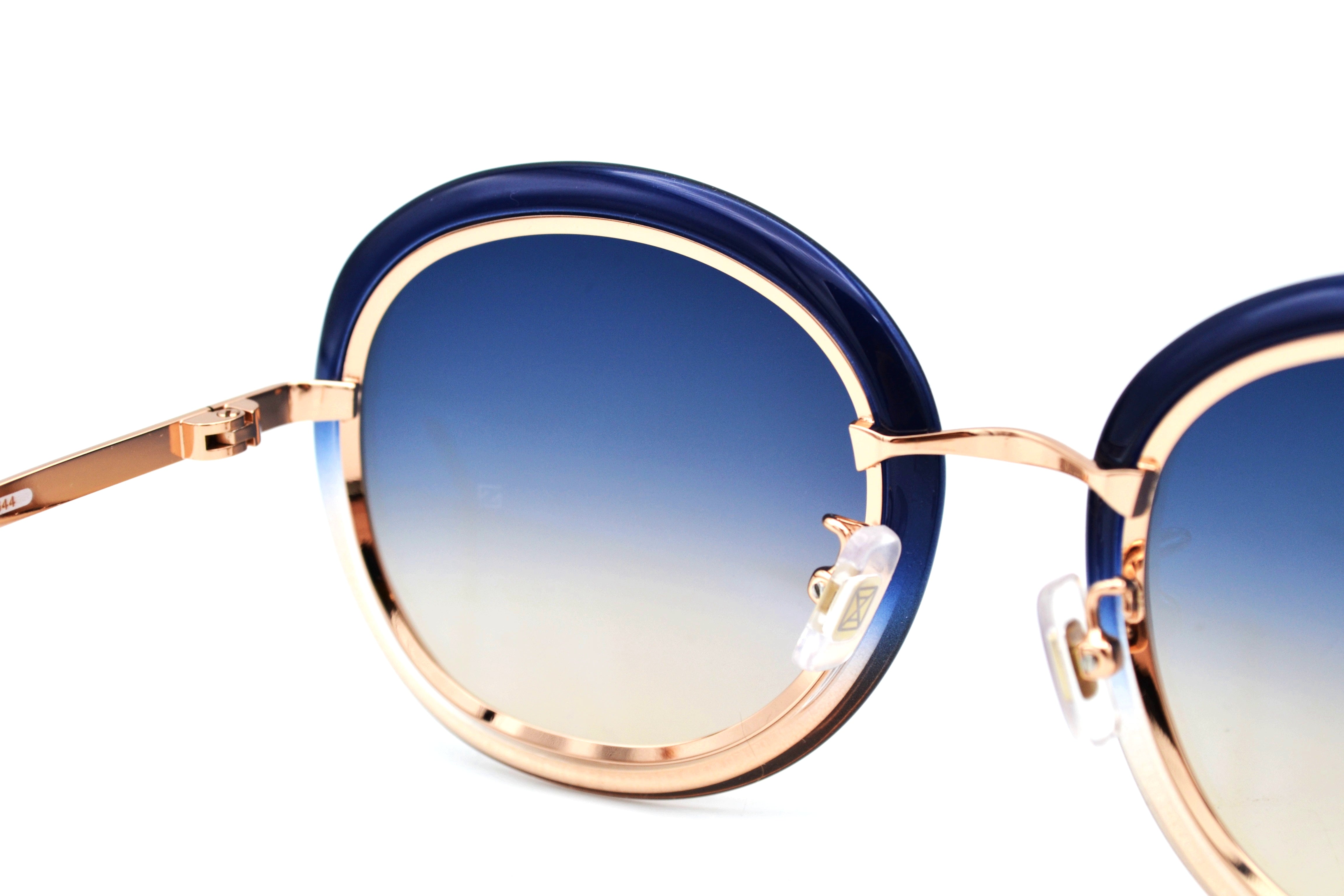 Gafas de sol Longines LG001H 92W Diseño de acetato redondeado para mujer
