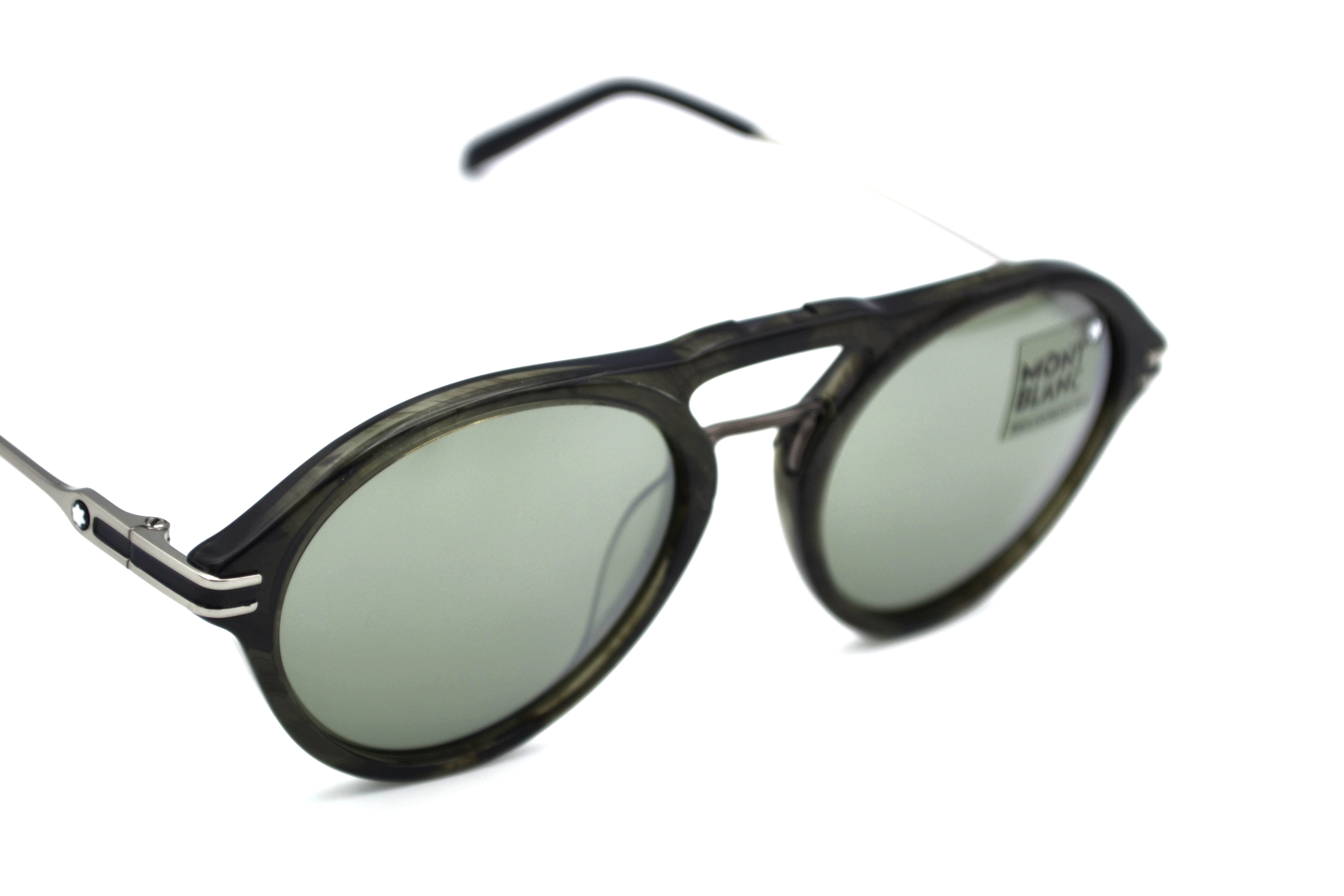 Montblanc Gafas de sol - MB716S 98Q - Diseño de acetato i Metal para hombre