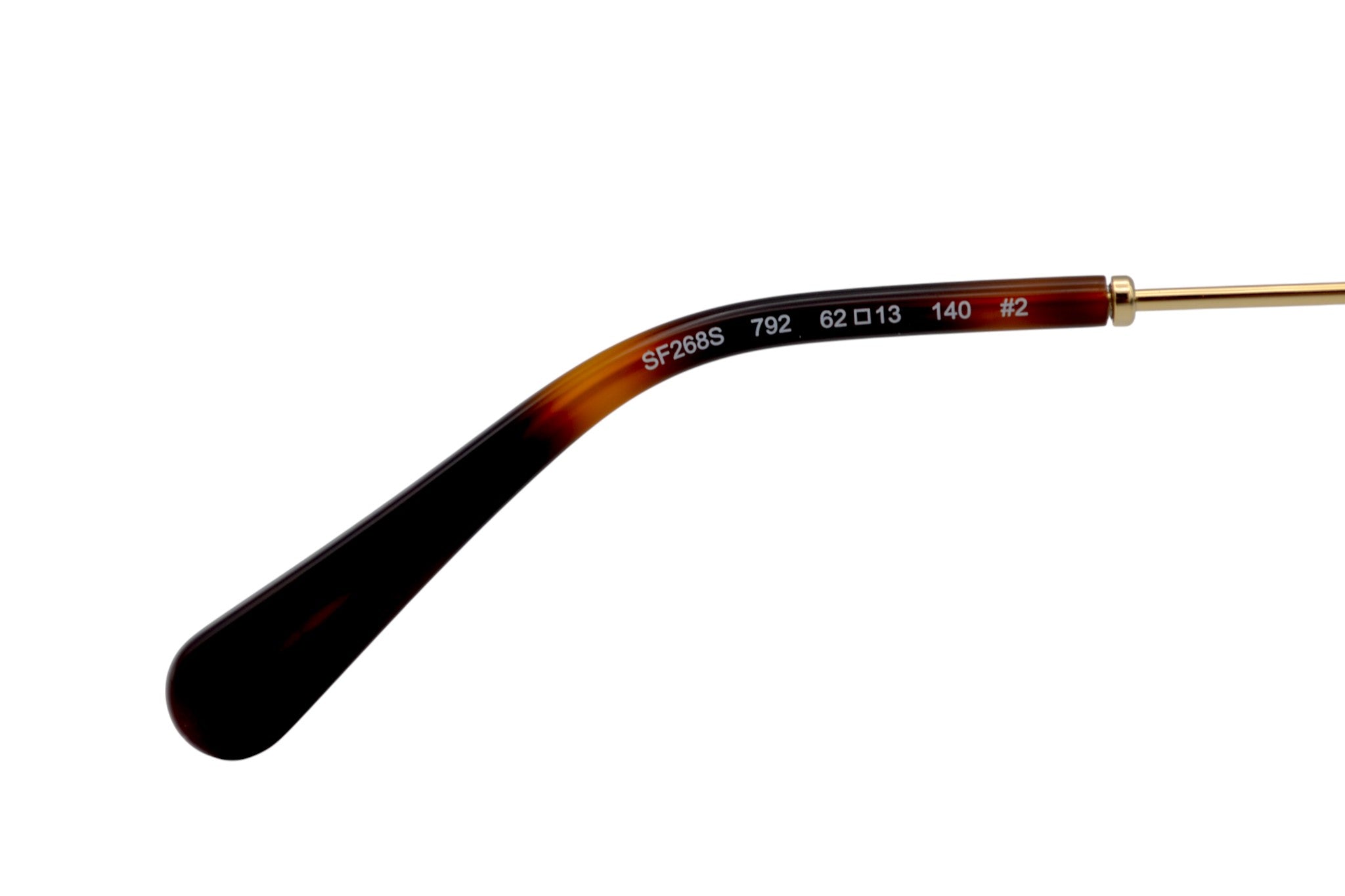 Salvatore Ferragamo SF268S 792 Sunglasses - Women's Aviator Design