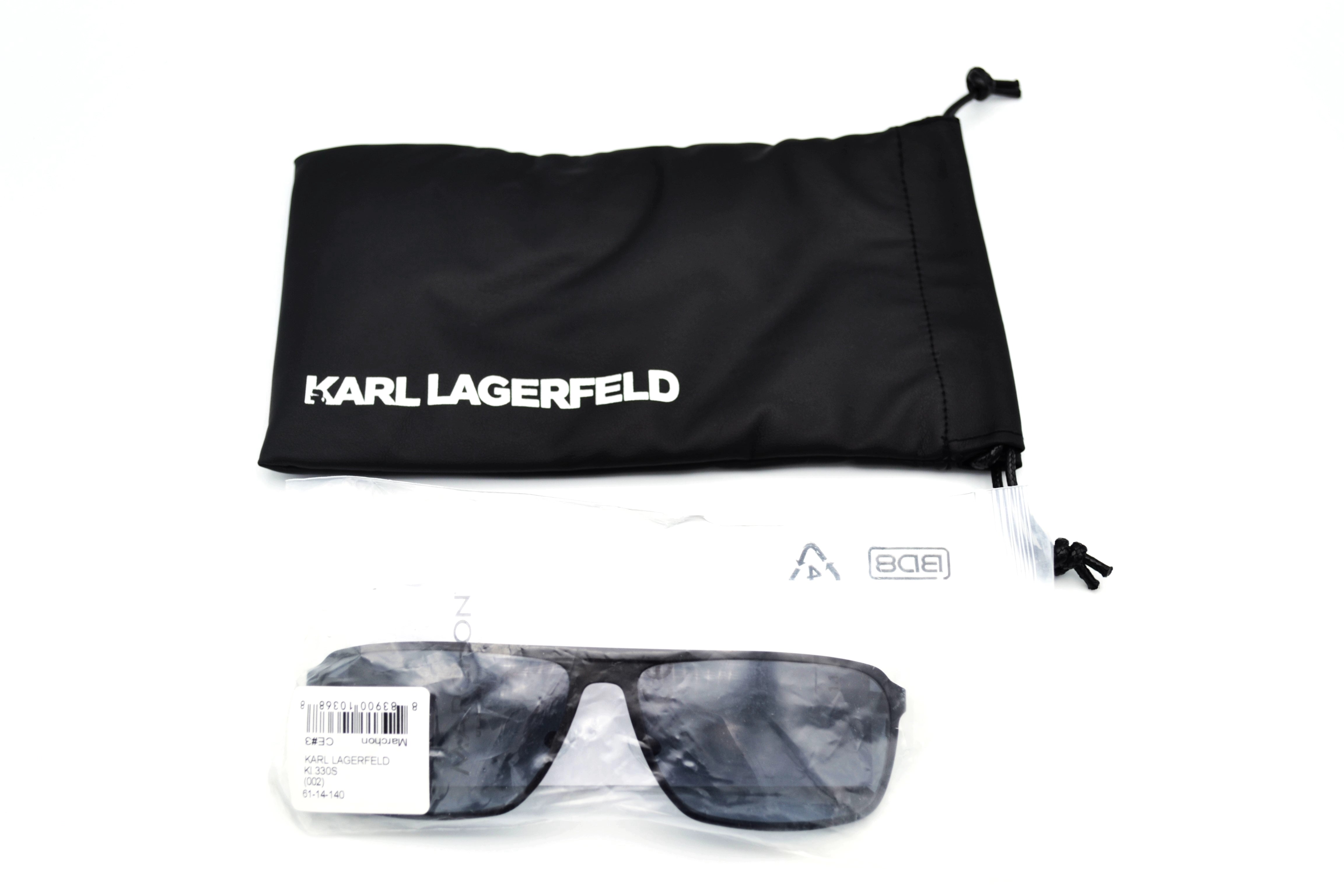 Gafas de sol Karl Lagerfeld KL330S 002 - Diseño de metal unisex