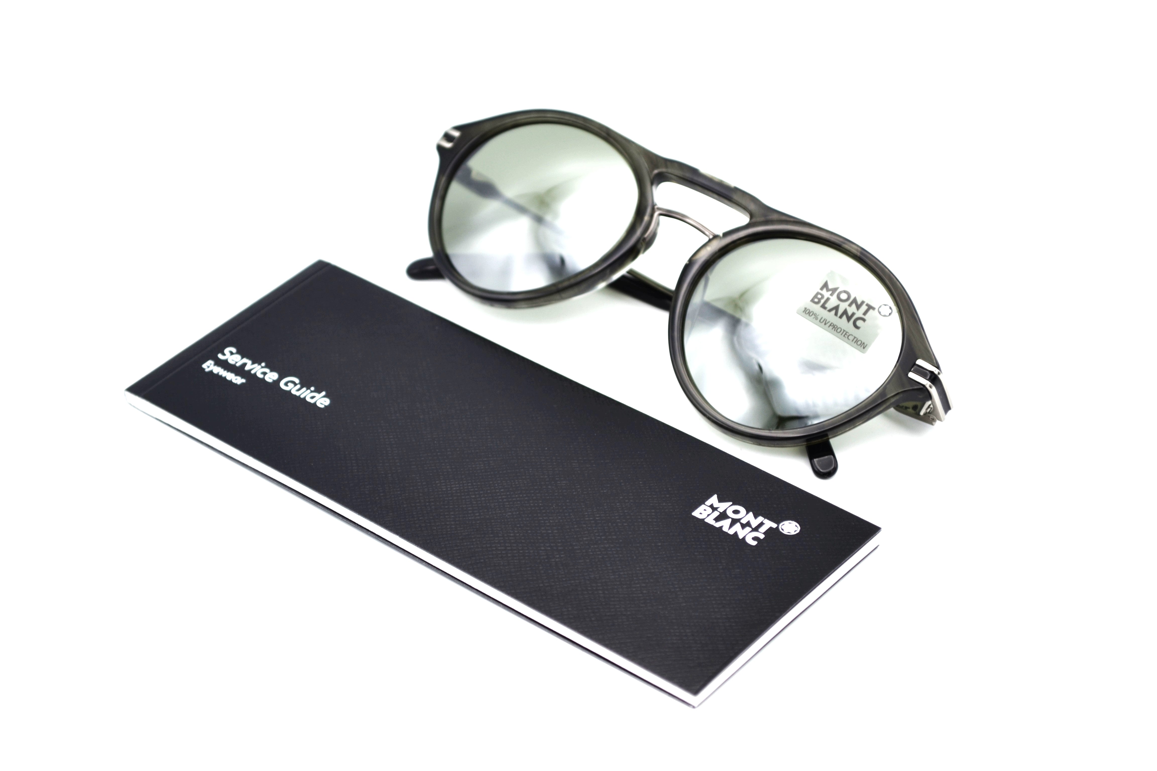 Montblanc Gafas de sol - MB716S 98Q - Diseño de acetato i Metal para hombre