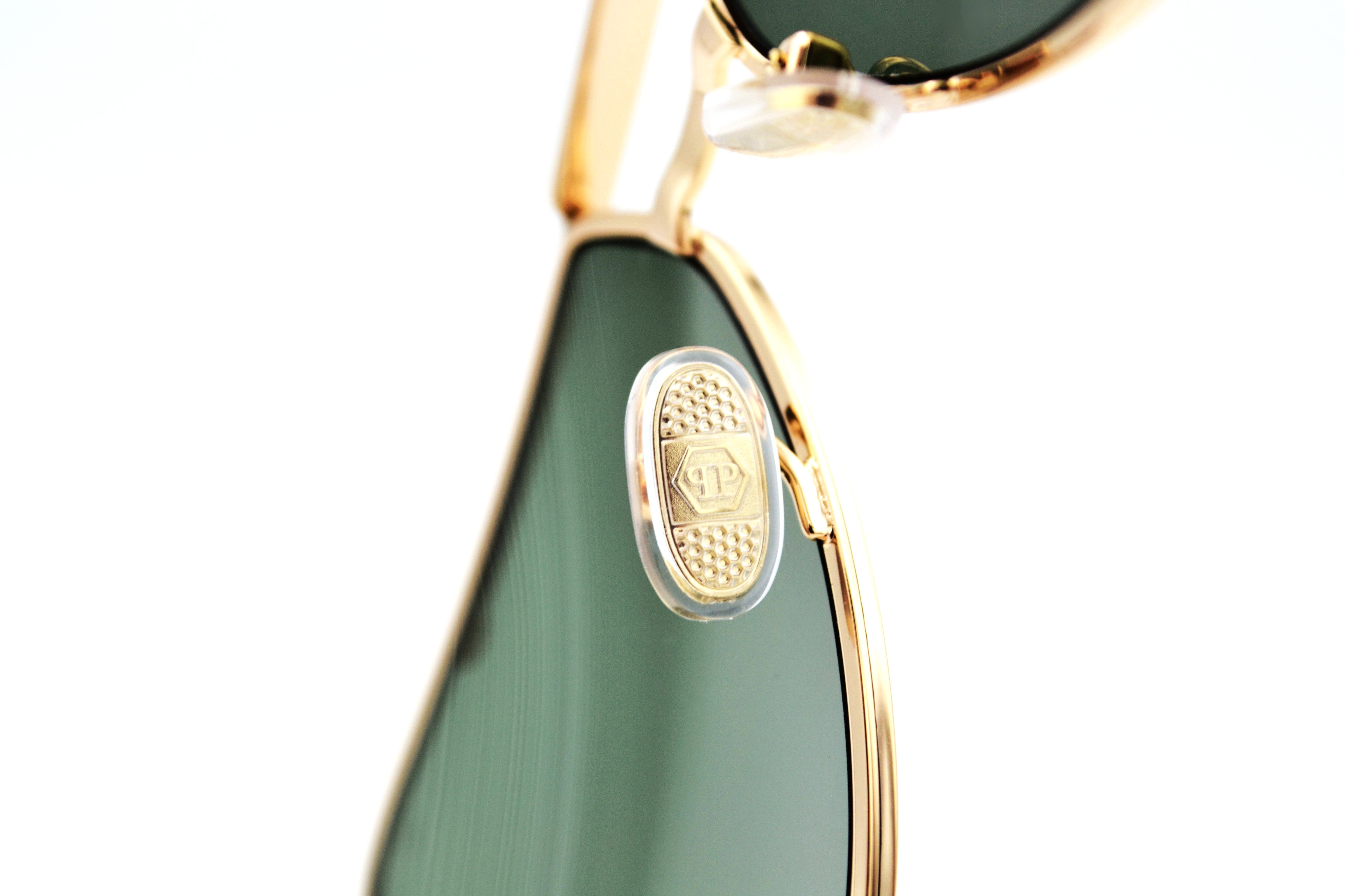 Gafas de sol Philipp Plein - SPP171M Diseño de metal dorado para hombre