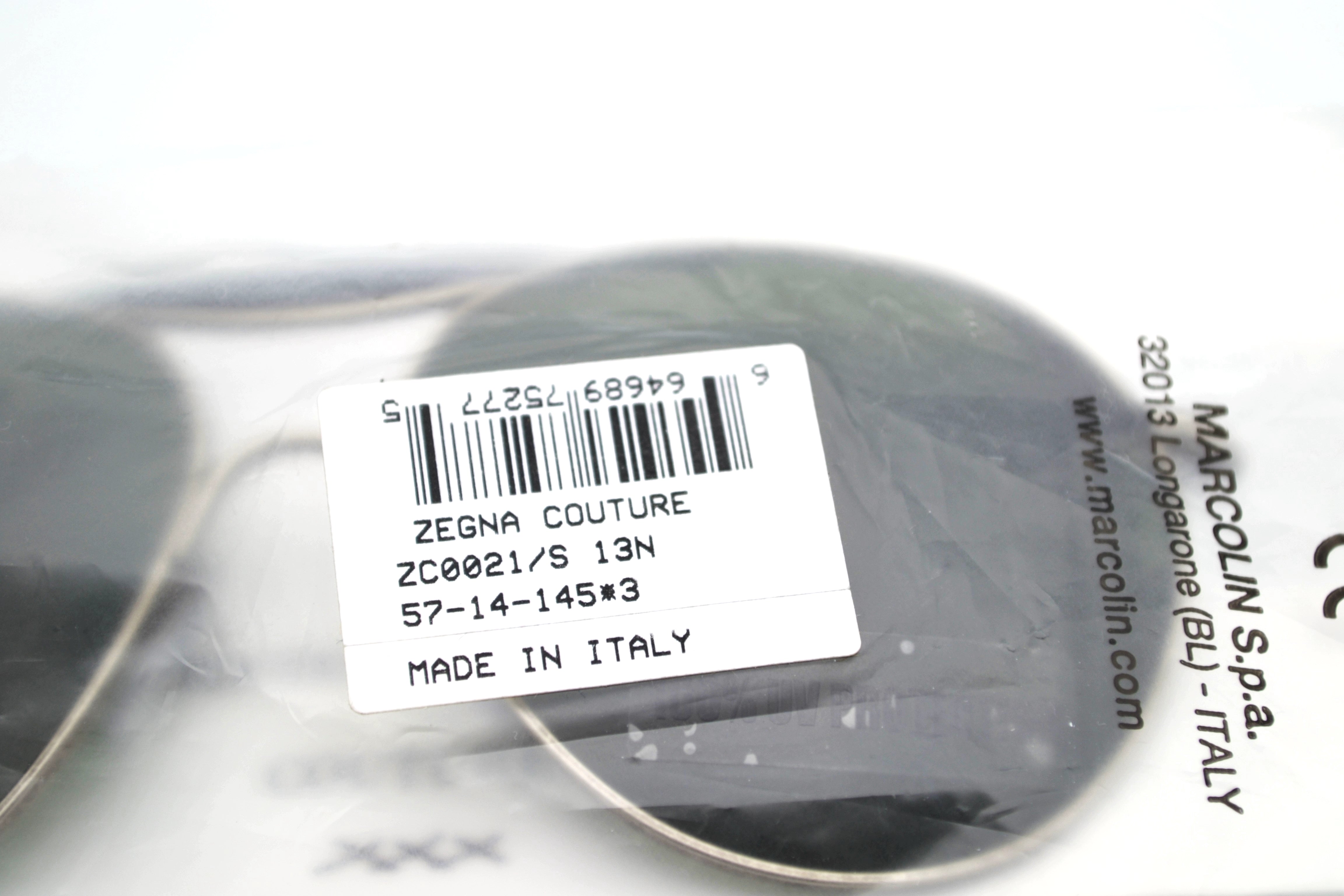 Gafas de sol Ermenegildo Zegna - COUTURE XXX - ZC0021 13N - Diseño de aviador para hombre