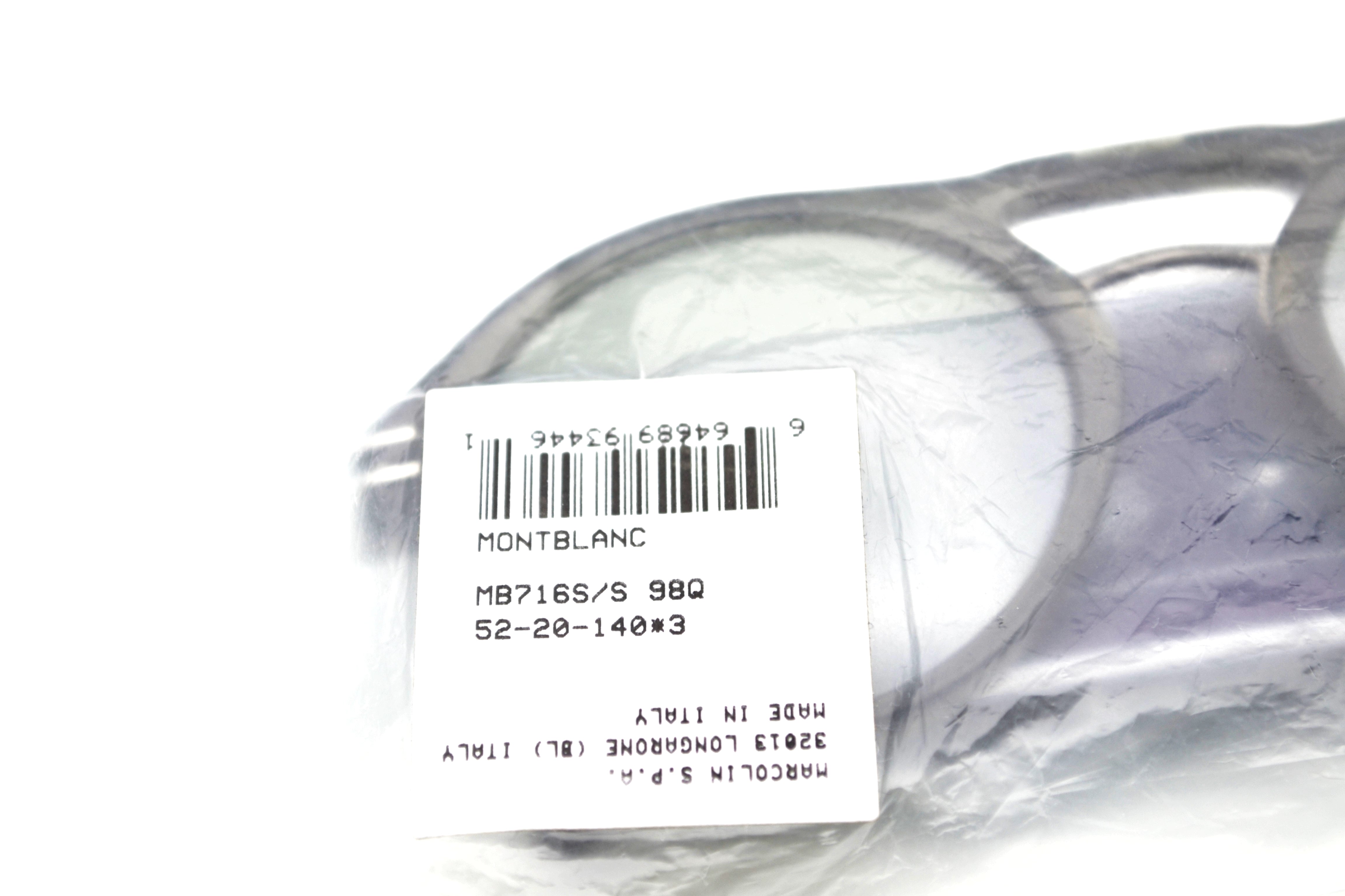 Montblanc Gafas de sol - MB716S 98Q - Diseño de acetato i Metal para hombre