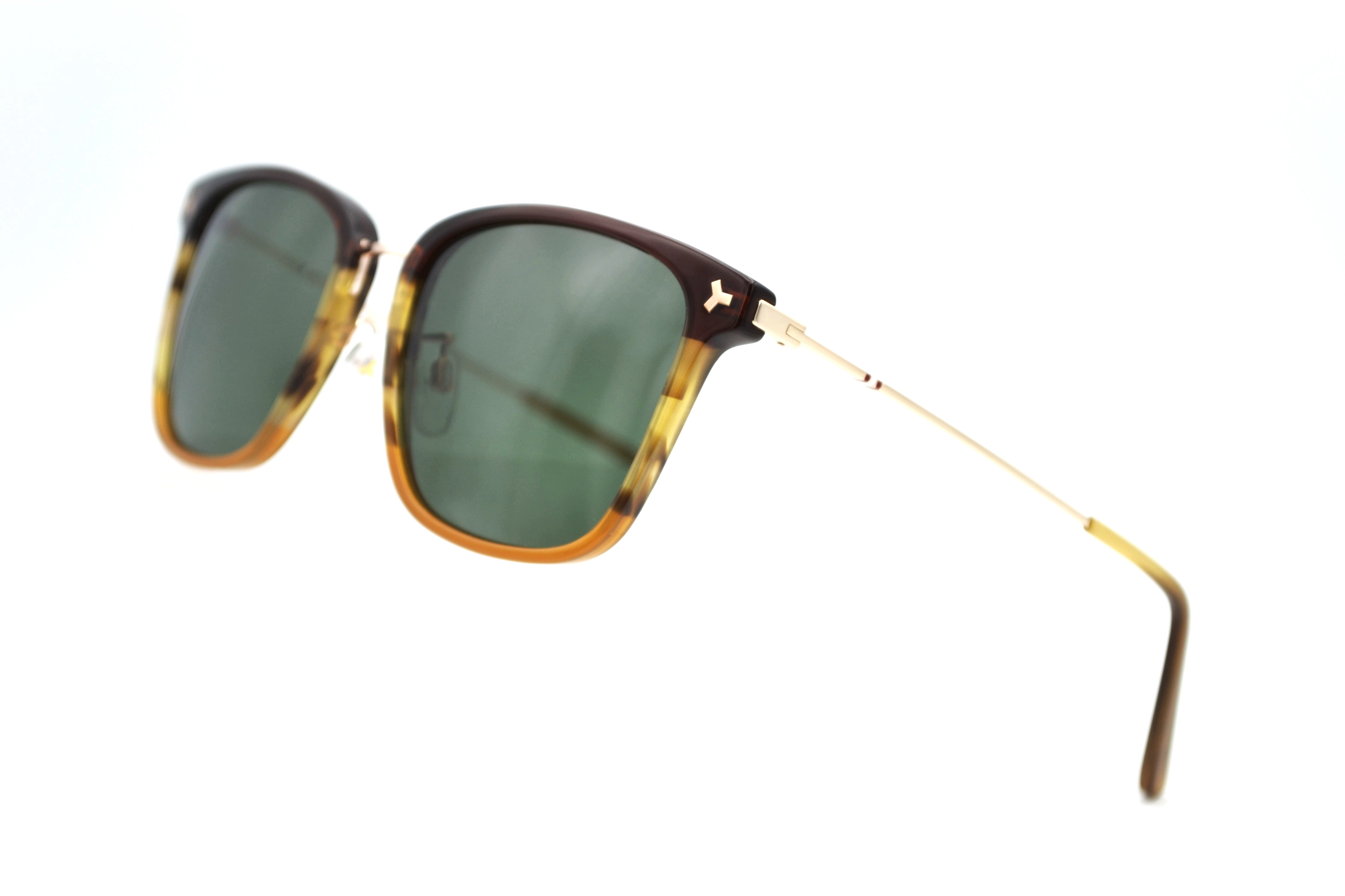 Gafas de sol Bally BY0089-D 56N - Diseño de acetato y metal dorado unisex
