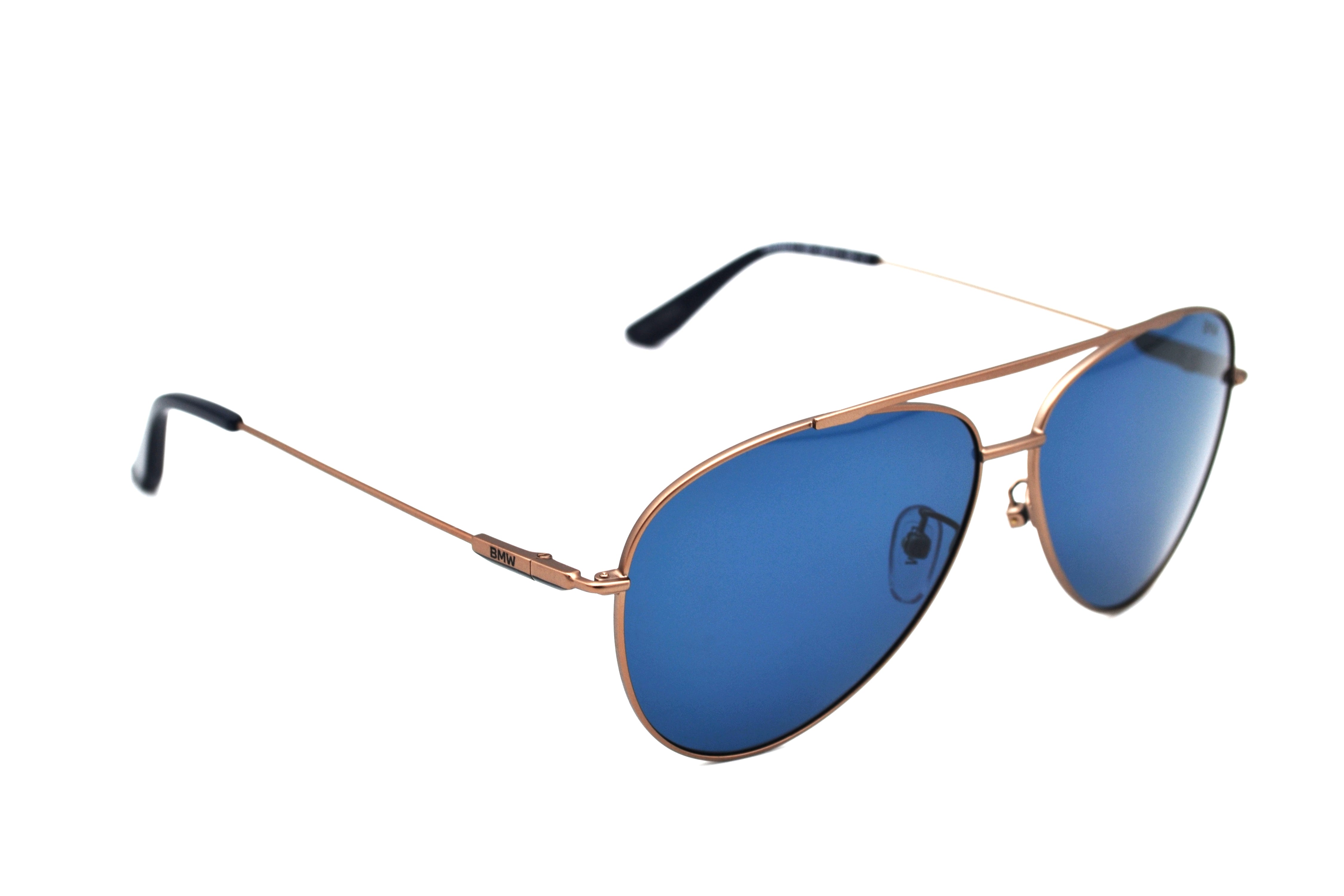 Gafas de sol BMW Eyewear BW0045H 35V - Diseño de aviador de metal bronce