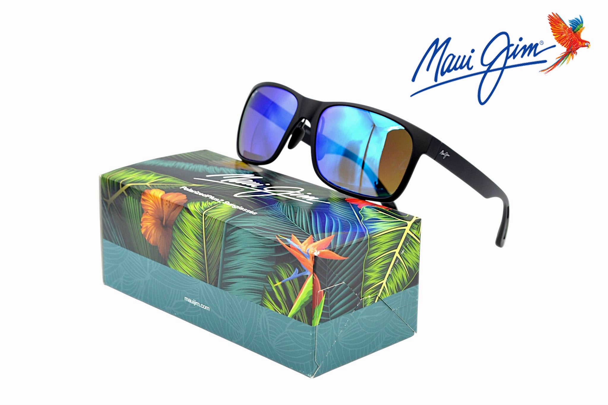 MAUI JIM Sunglasses - RED SANDS Lenses POLARIZED PLUS 2 Technology - MJ0432S 003