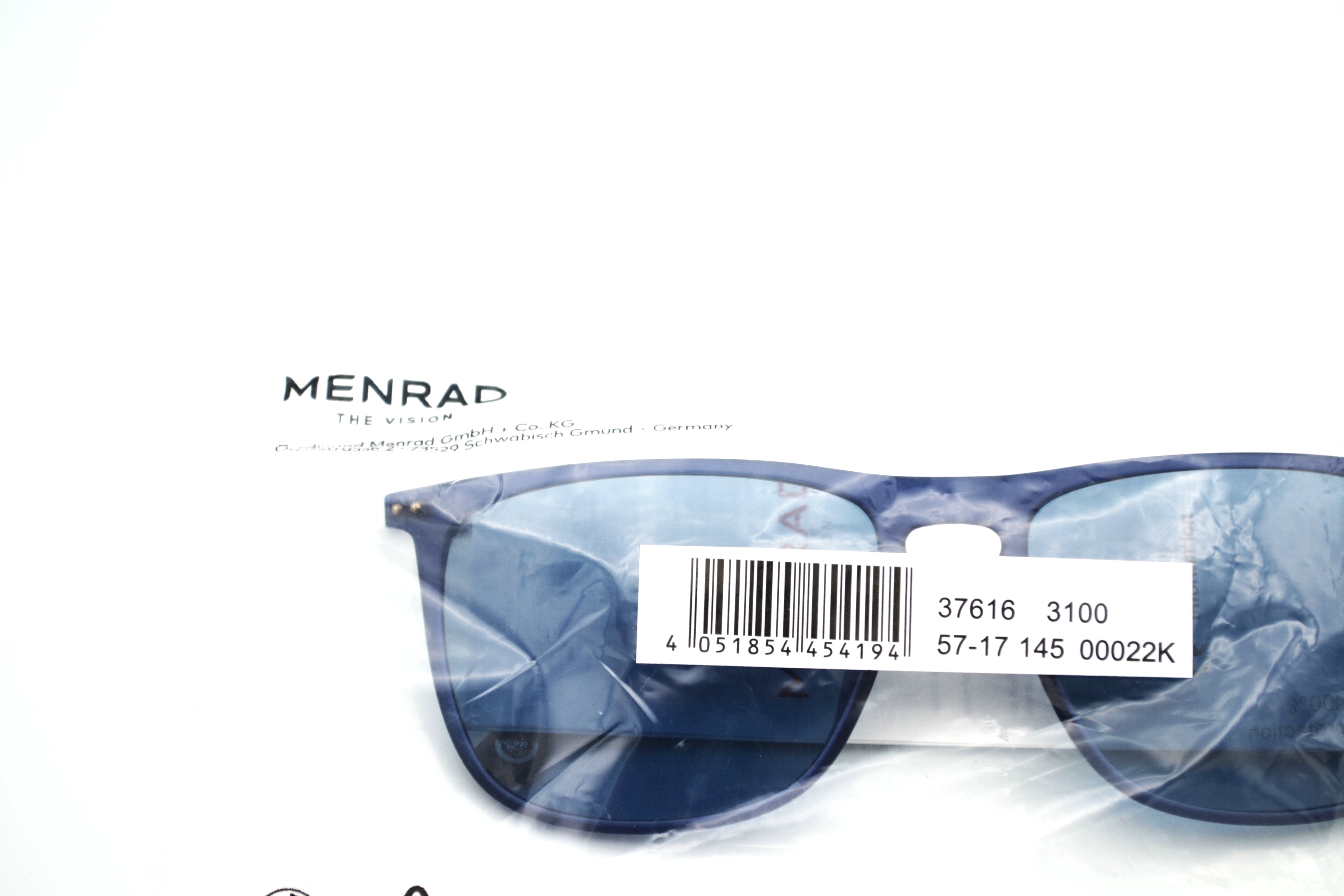 Jaguar Gafas de sol 37616-3100 - Diseño clásico de acetato clásico con montura y lentes azules para hombre