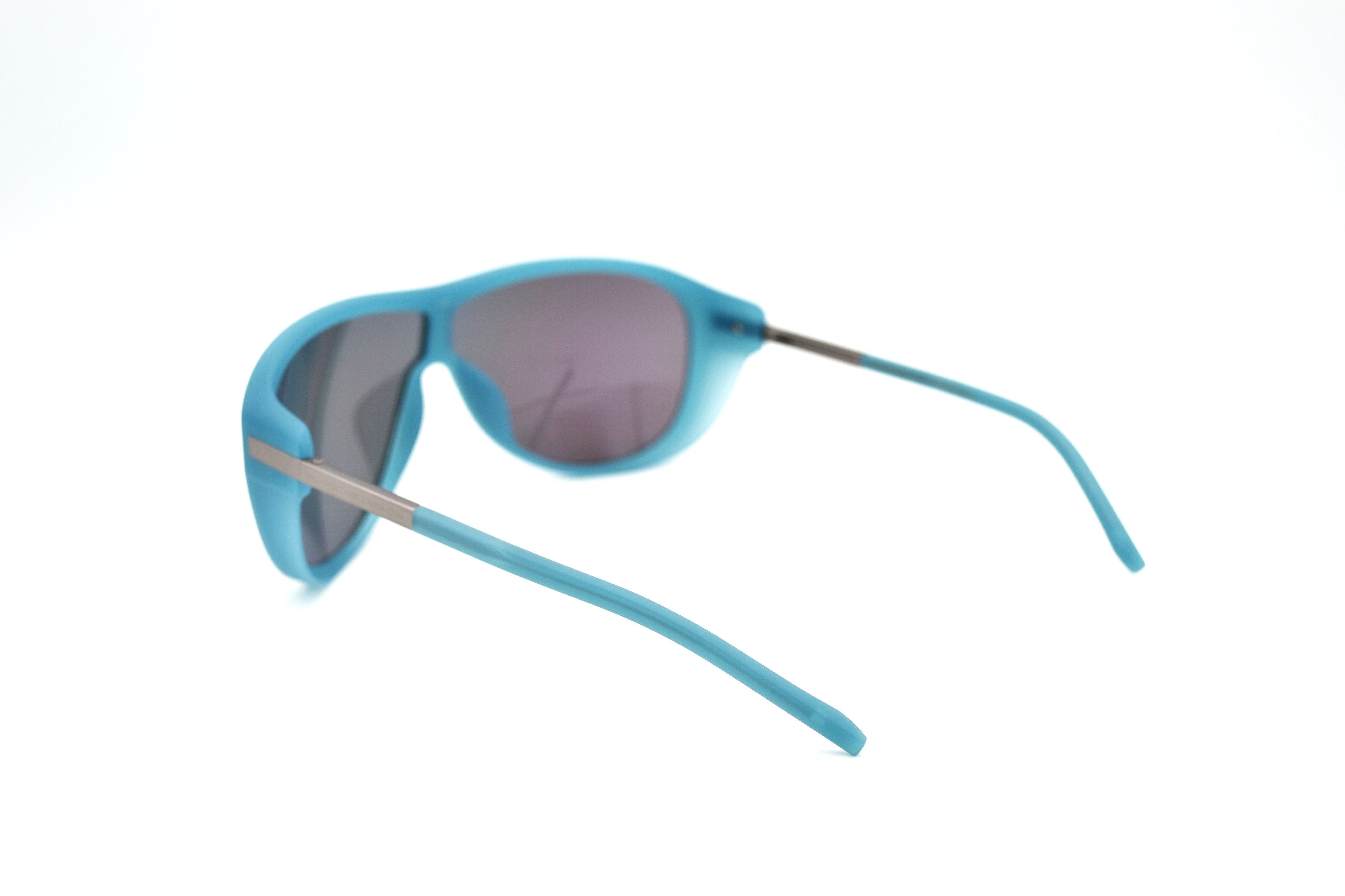Gafas de sol Porsche Design P8598B - Montura rectangular con lentes azules, para hombre