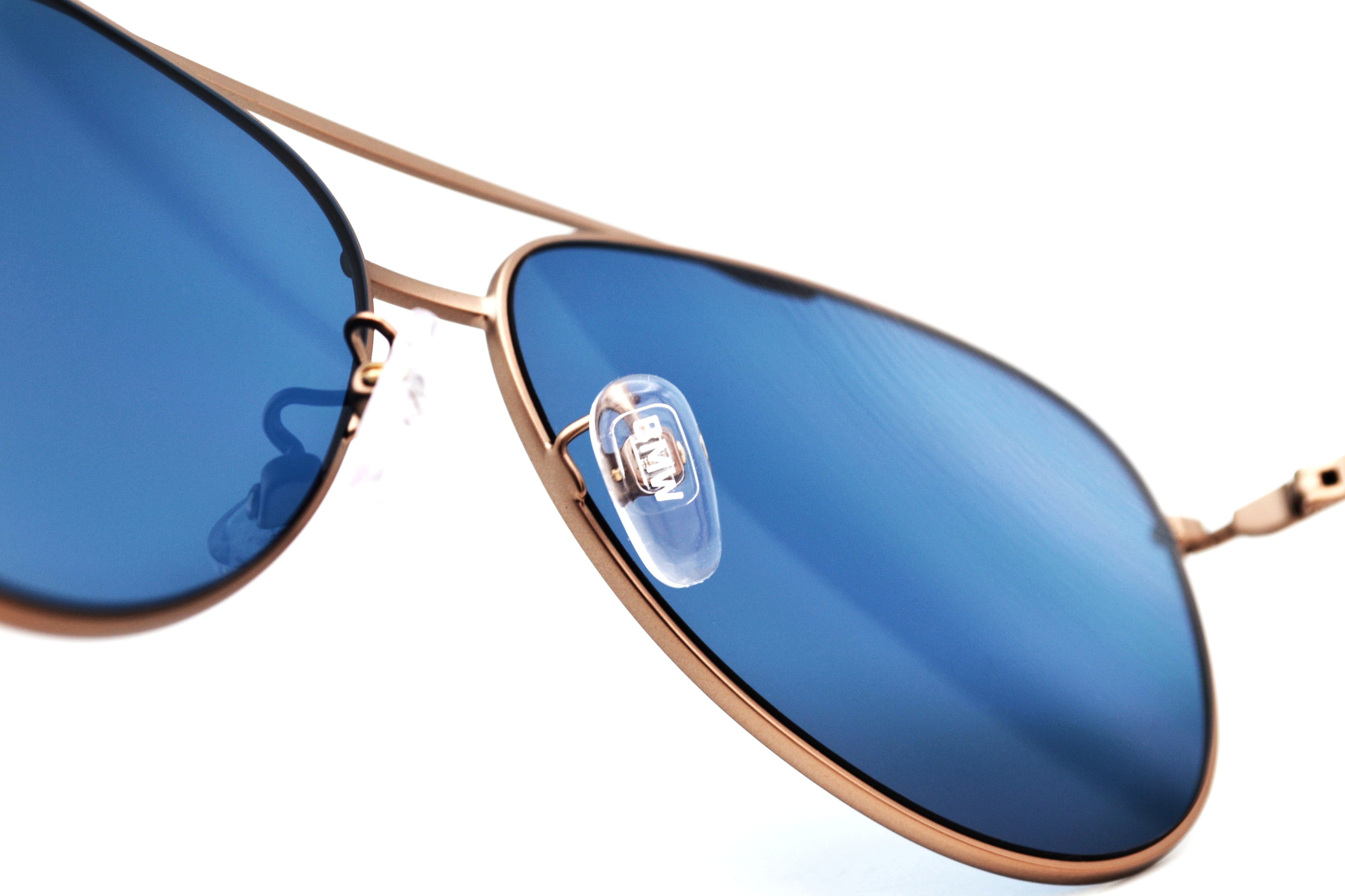 Gafas de sol BMW Eyewear BW0045H 35V - Diseño de aviador de metal bronce