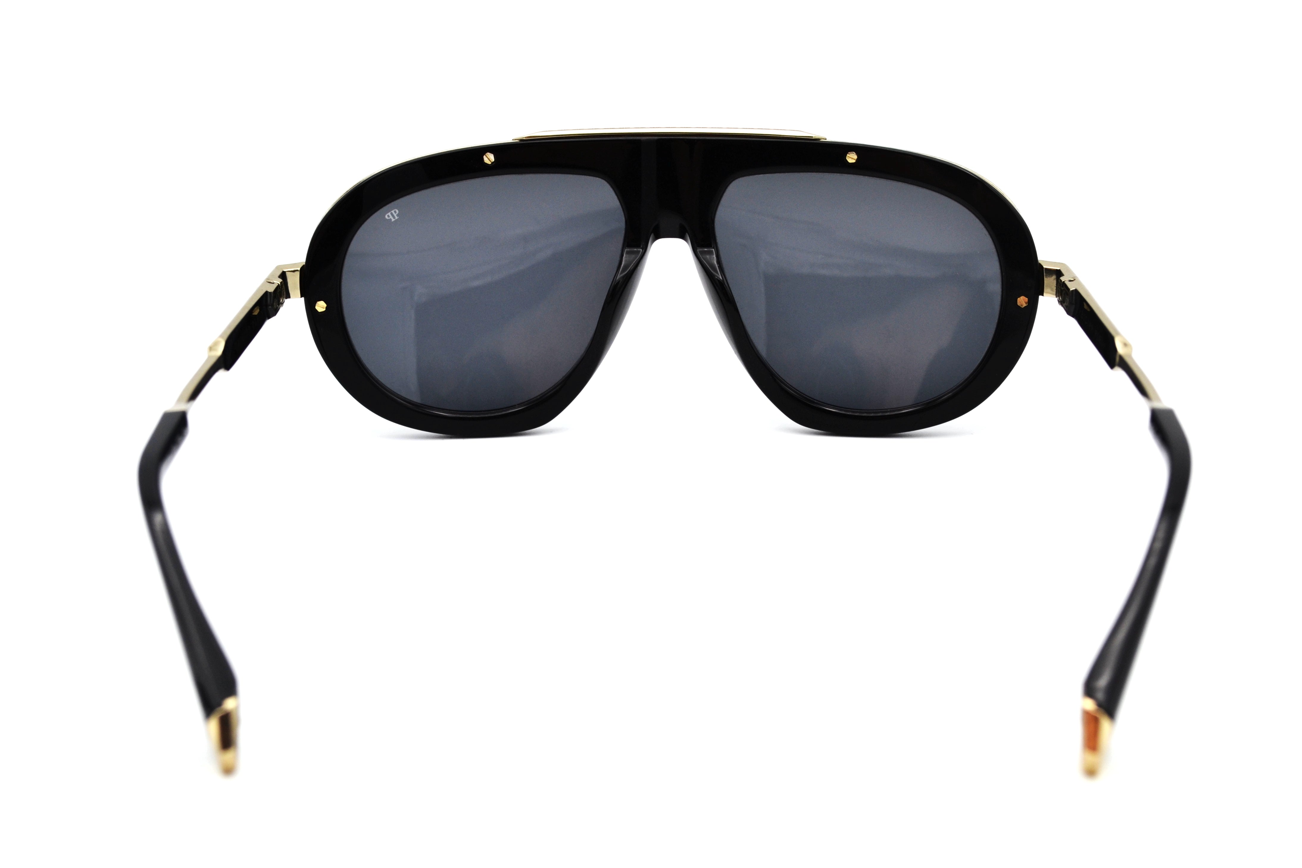 Gafas de sol Philipp Plein - PLEIN LEGACY SPP151 0700 Diseño de titanio y acetato para hombre