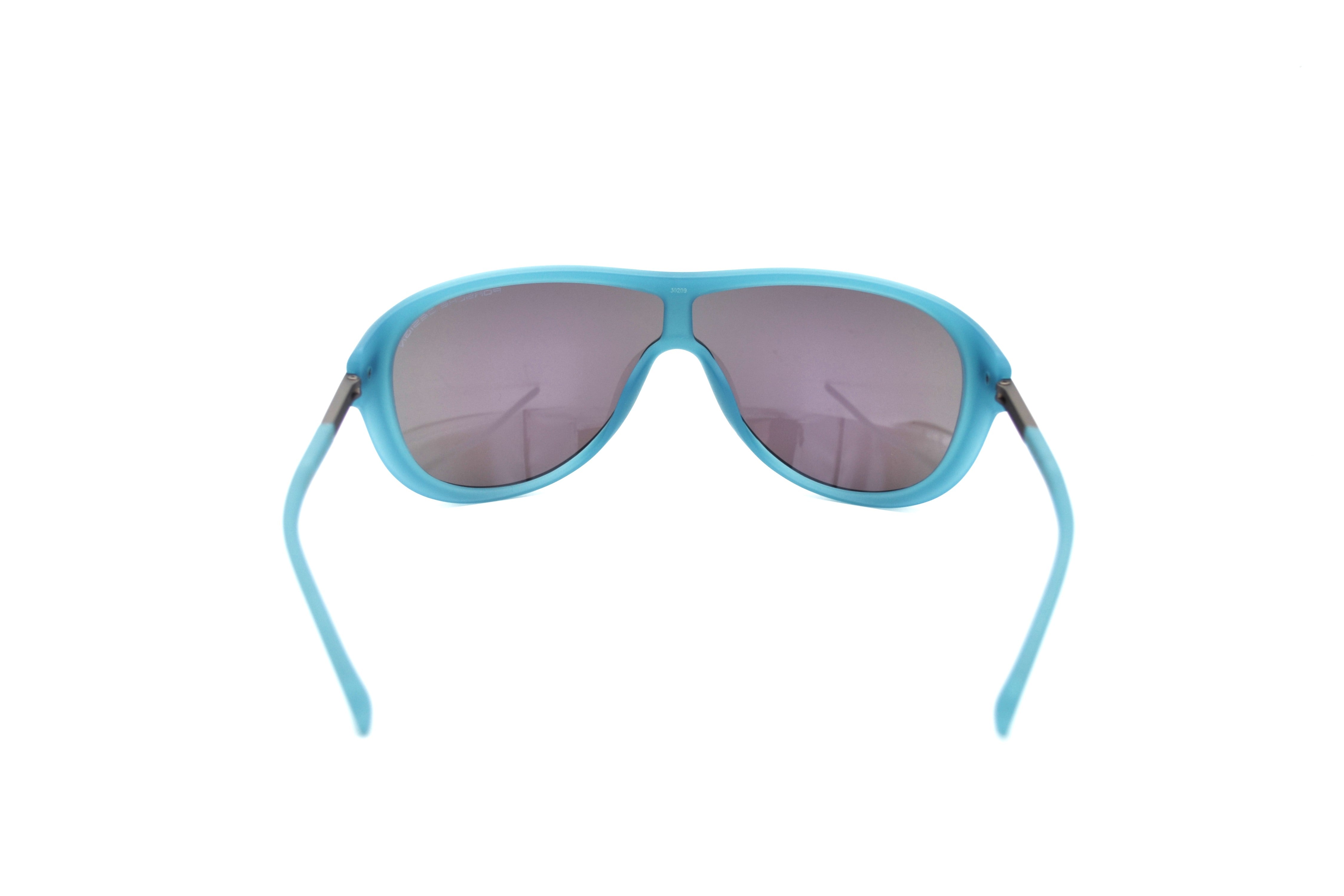 Gafas de sol Porsche Design P8598B - Montura rectangular con lentes azules, para hombre