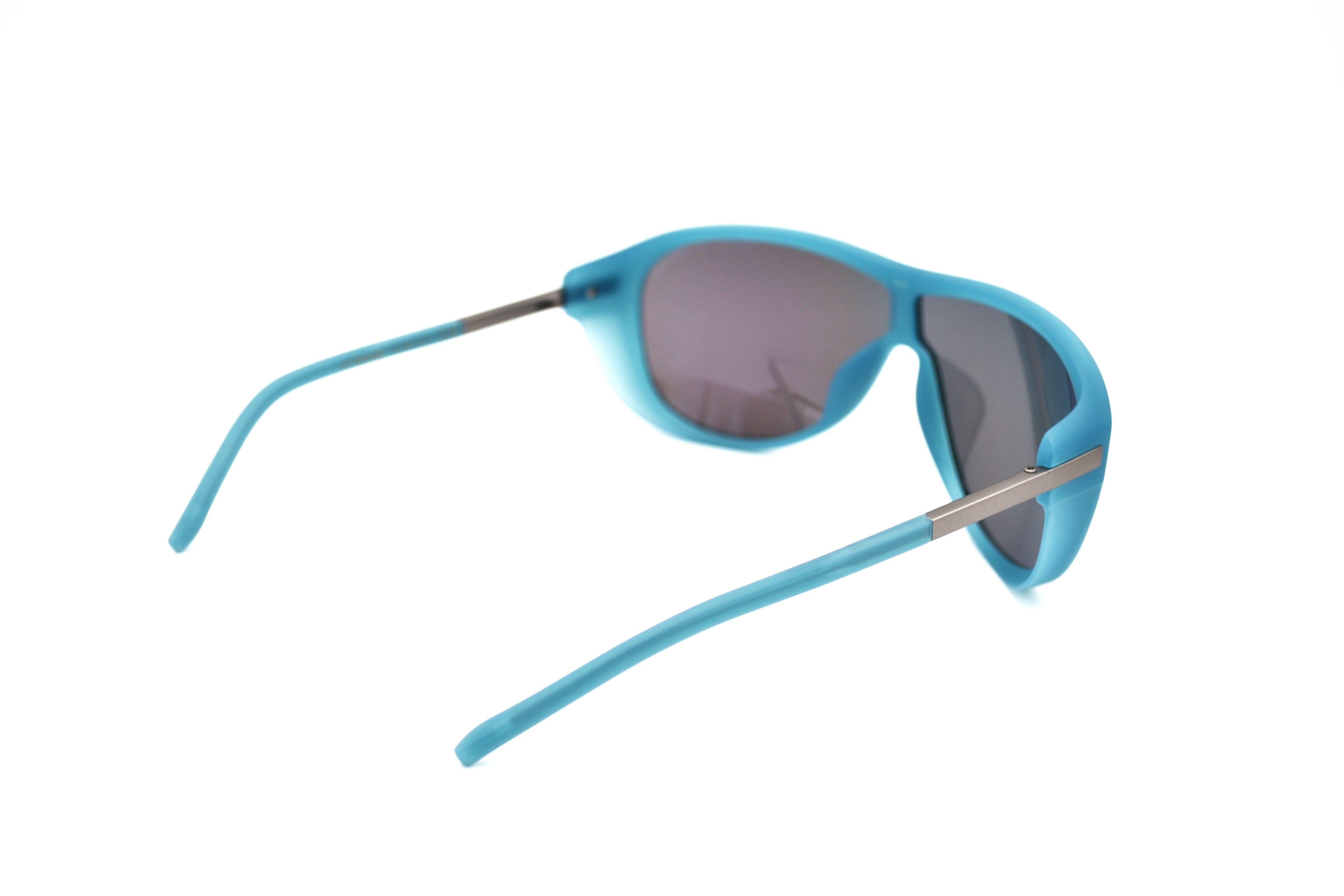 Gafas de sol Porsche Design P8598B - Montura rectangular con lentes azules, para hombre