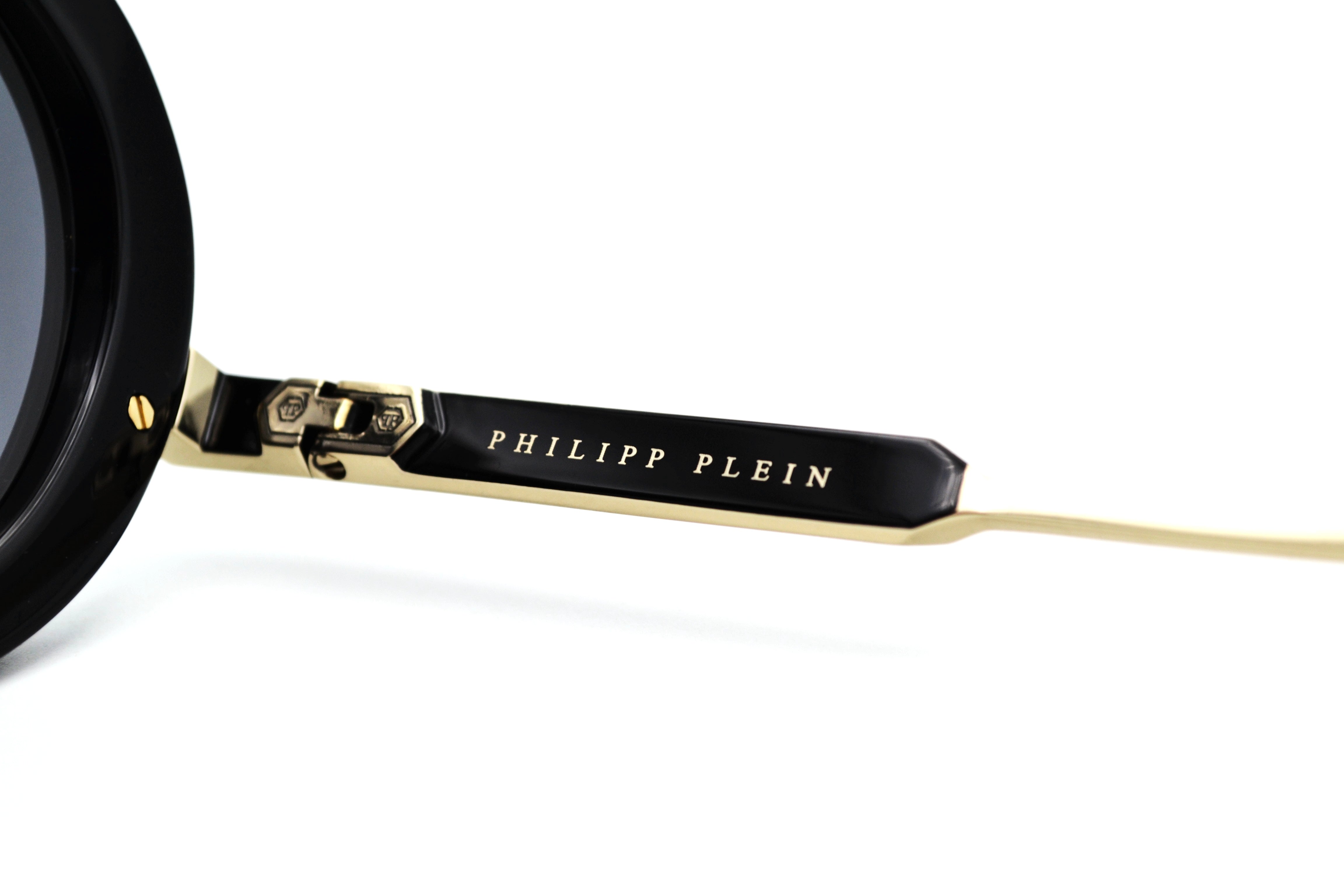 Gafas de sol Philipp Plein - PLEIN LEGACY SPP151 0700 Diseño de titanio y acetato para hombre