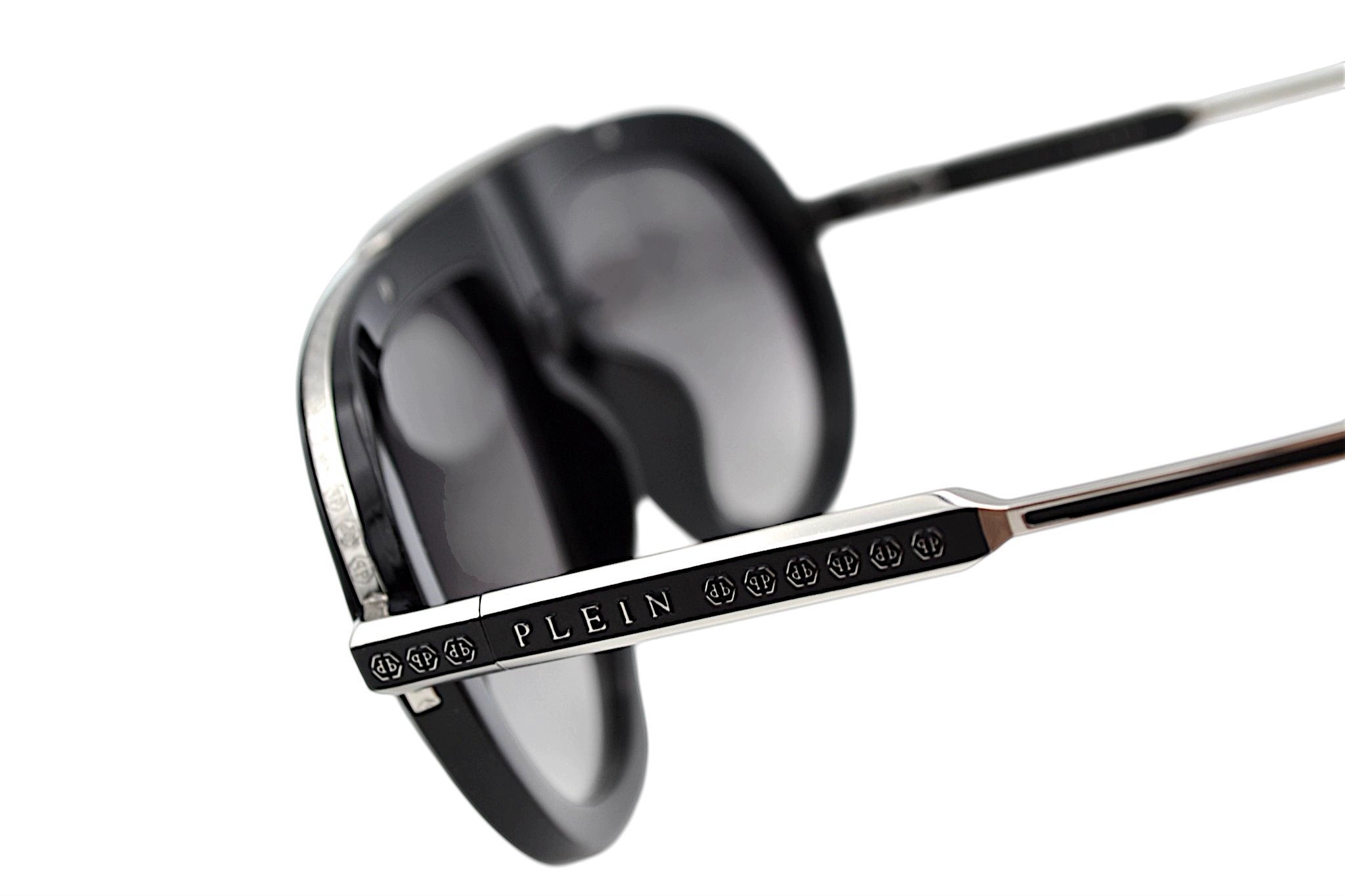 Gafas de sol Philipp Plein - PLEIN LEGACY SPP151 700Y Diseño de titanio y acetato para hombre