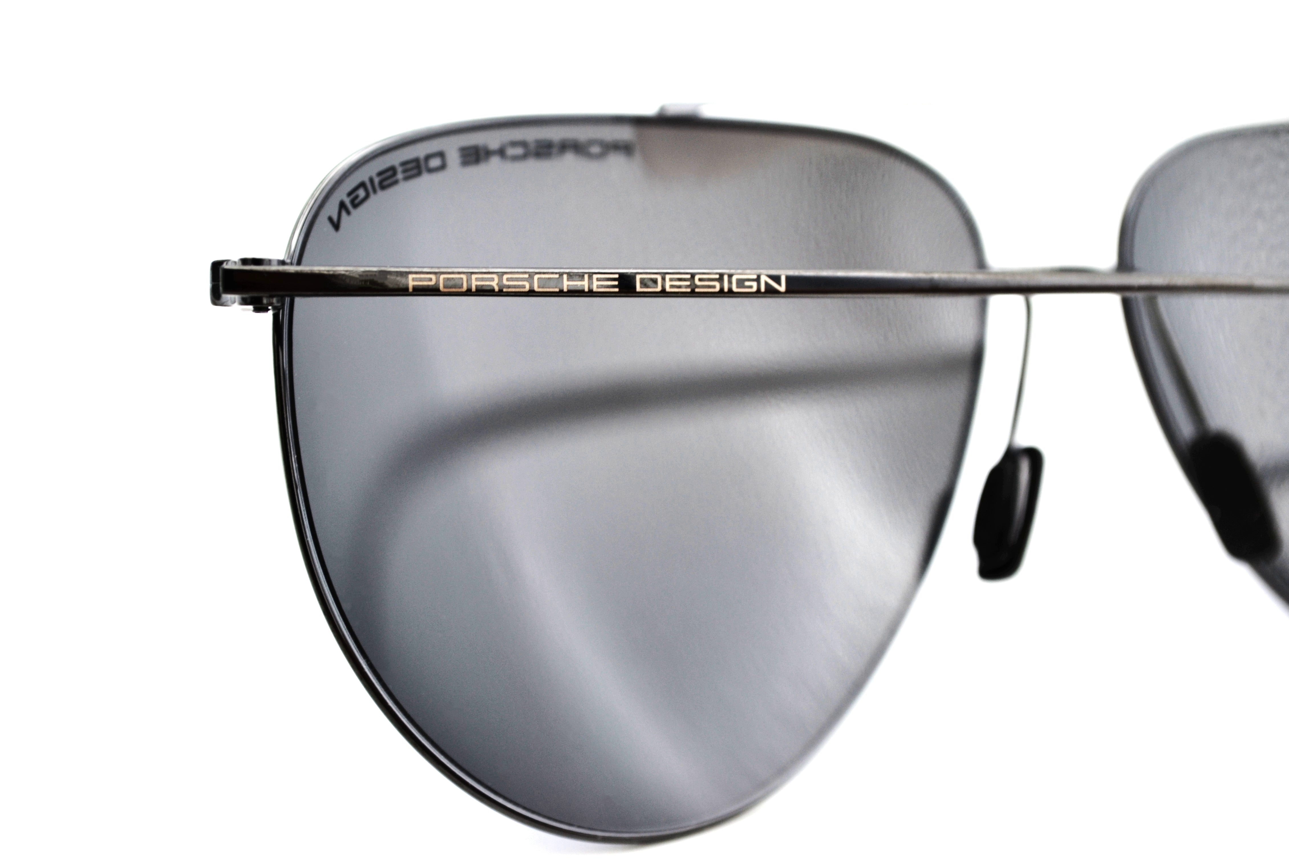 Gafas de sol Porsche Design P8939A TITANIUM - fabricada en Italia por De Rigo, para hombre