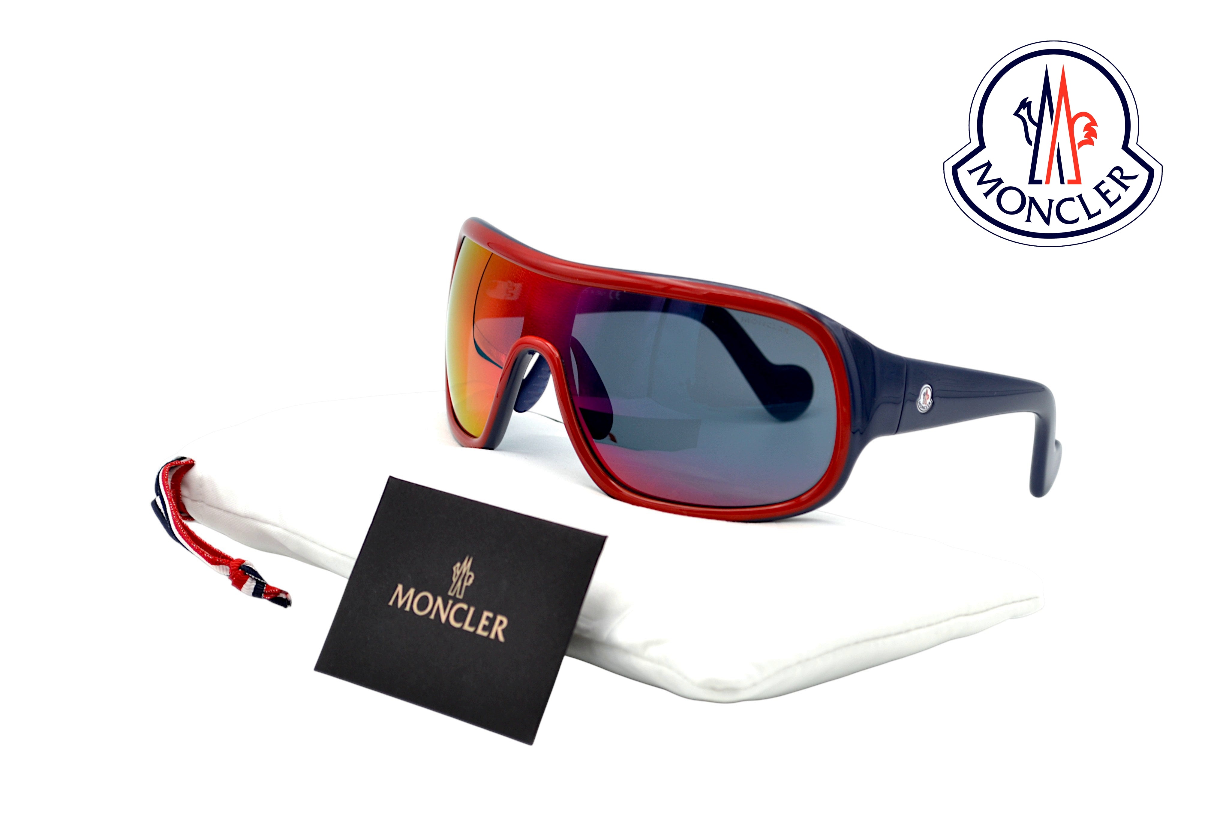 Moncler ML0048 68C Sunglasses - Unisex Sports Sunglasses