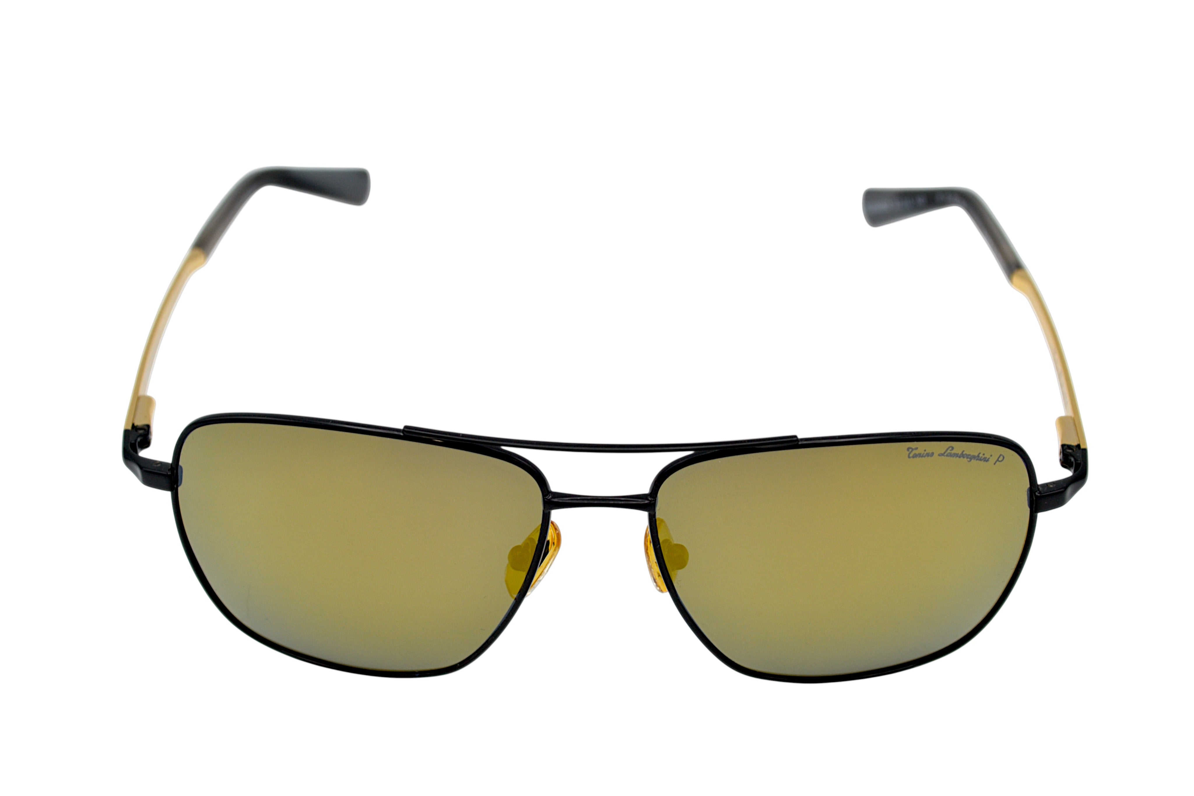 Gafas de sol Tonino Lamborghini TL904S03 Metal dorado, Lentes de color amarillo