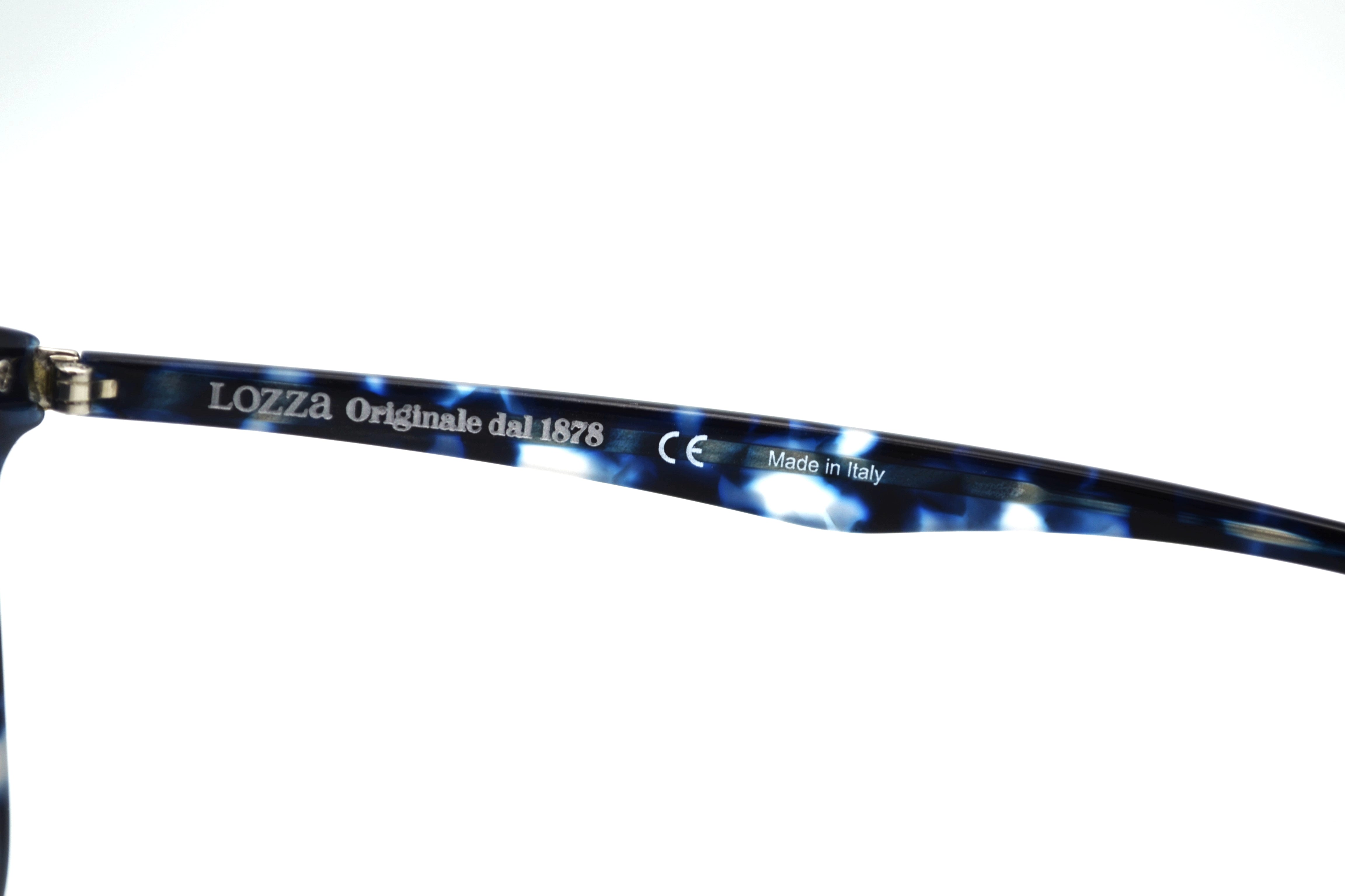 Lozza SL4162M 0WT9 Sunglasses - Rectangular Acetate Design, Unisex