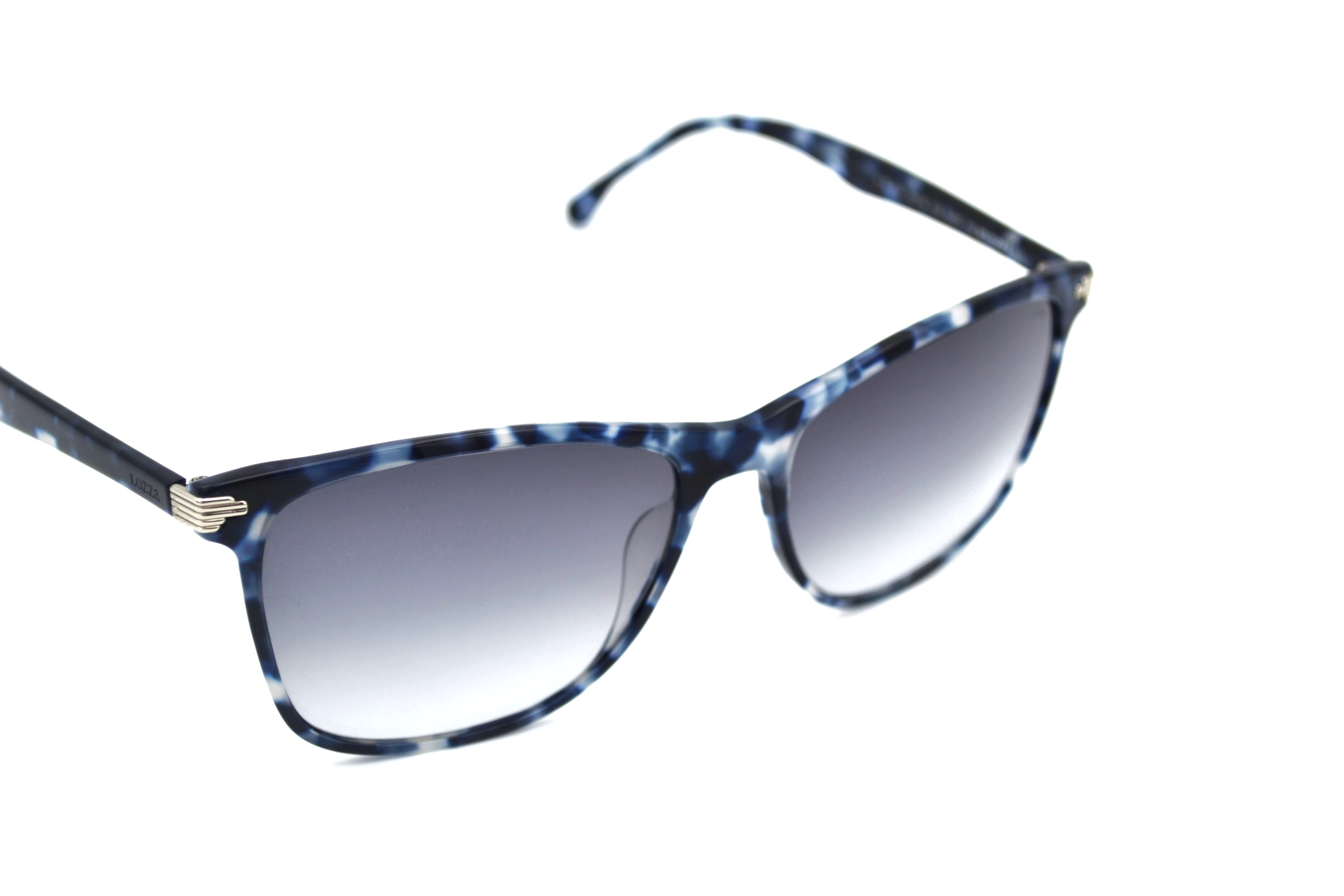 Lozza SL4162M 0WT9 Sunglasses - Rectangular Acetate Design, Unisex