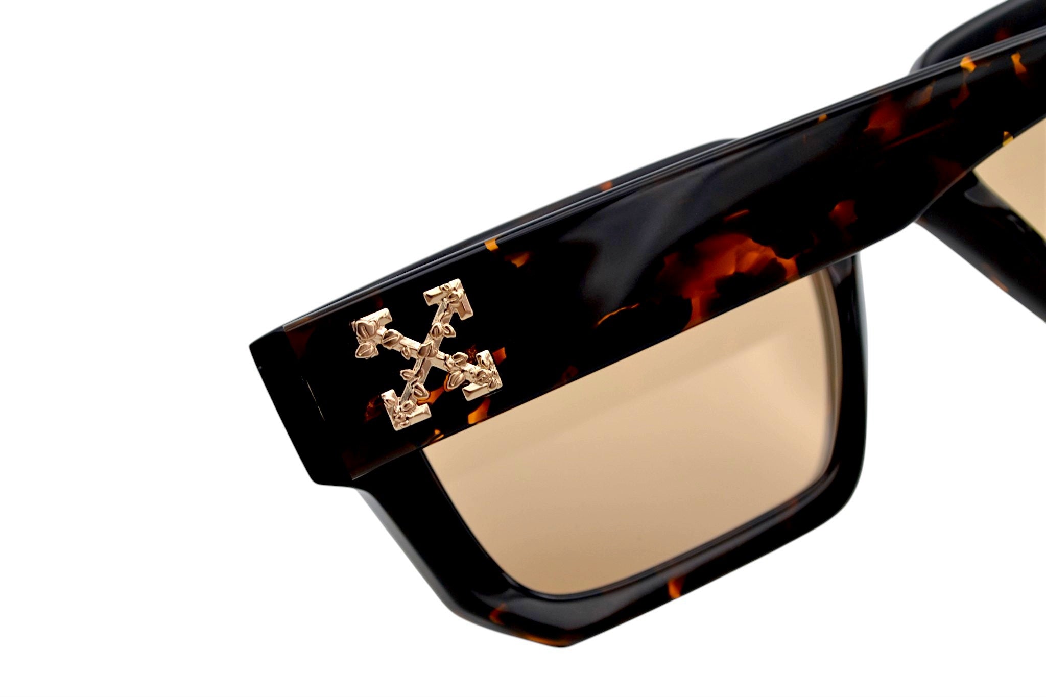 Gafas de sol Off White - SILVERSTONE OERI146 - Diseño de Acetato estilo carey, para hombre