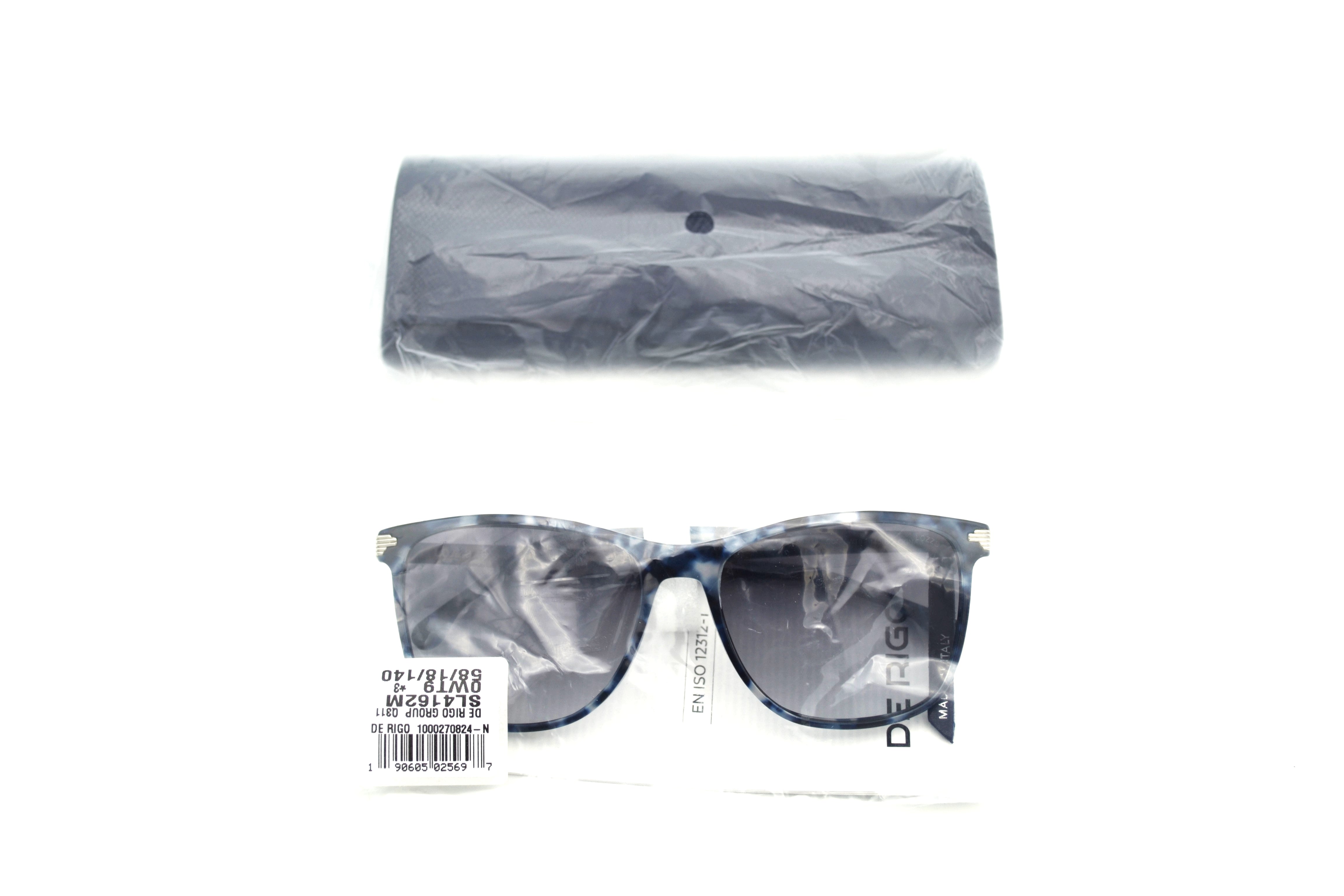 Lozza SL4162M 0WT9 Sunglasses - Rectangular Acetate Design, Unisex